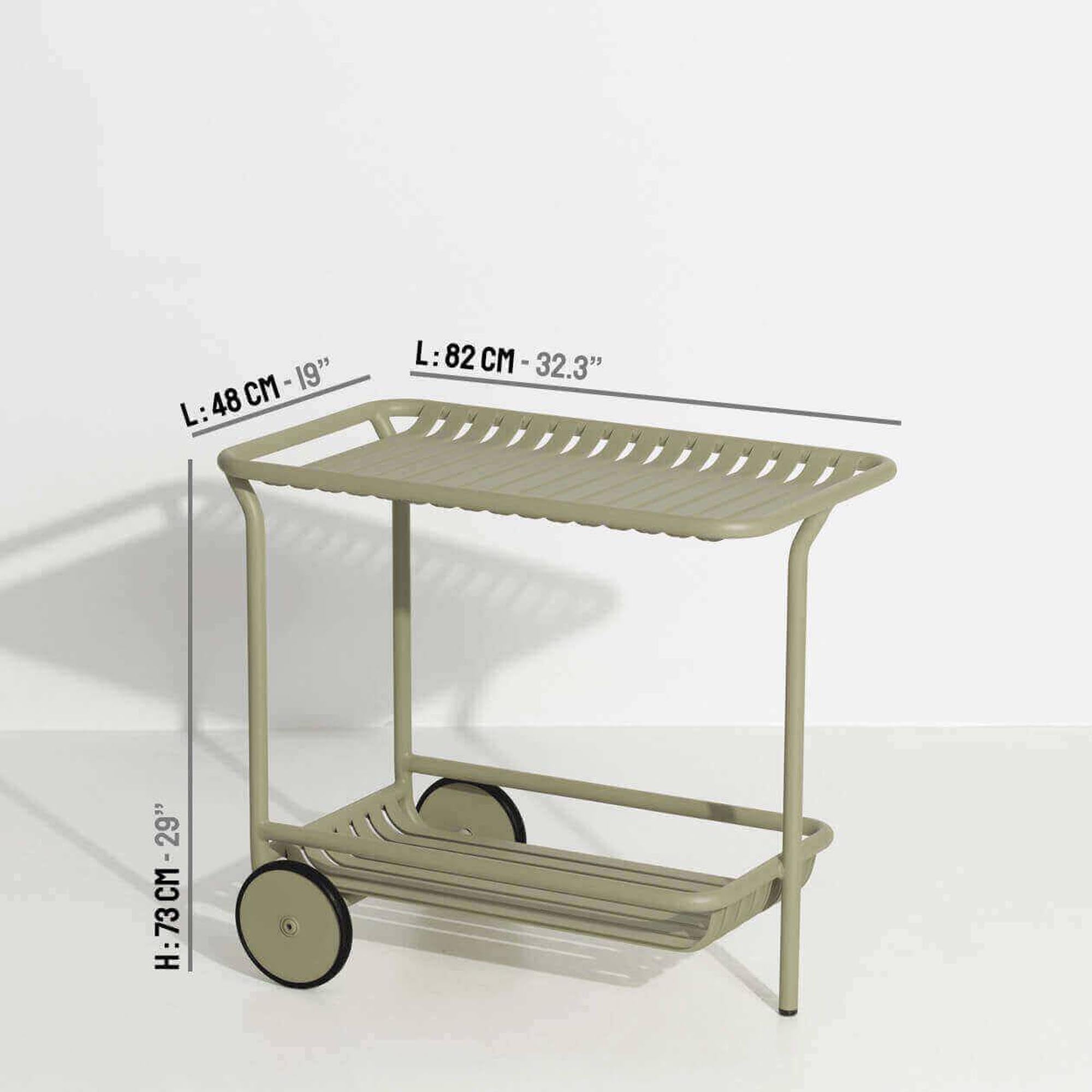 Stilvoller Week-End Trolley von Petite Friture für urbane Abenteuer.