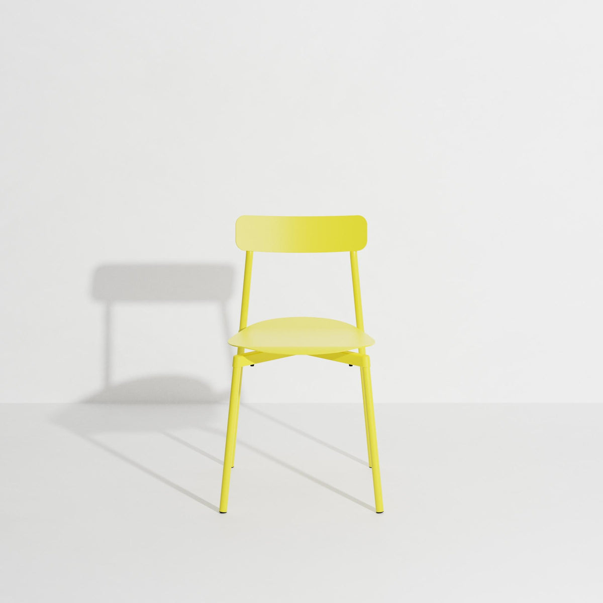 Fromme Stuhl in Yellow präsentiert im Onlineshop von KAQTU Design AG. Gartenstuhl ist von Petite Friture