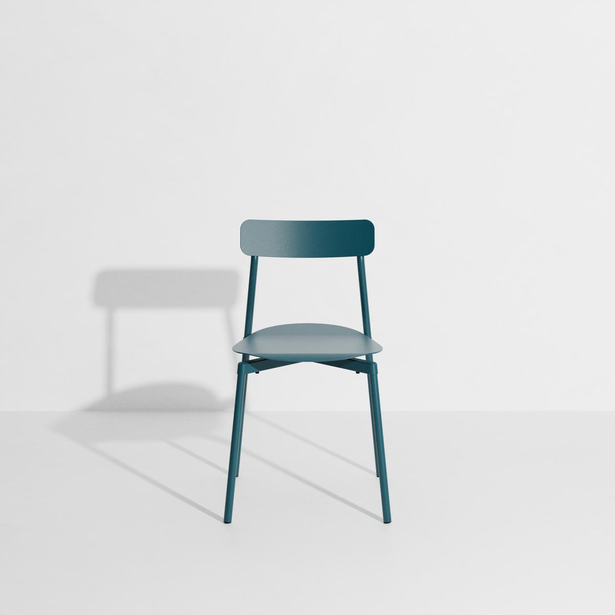 Fromme Stuhl in Ocean Blue präsentiert im Onlineshop von KAQTU Design AG. Gartenstuhl ist von Petite Friture