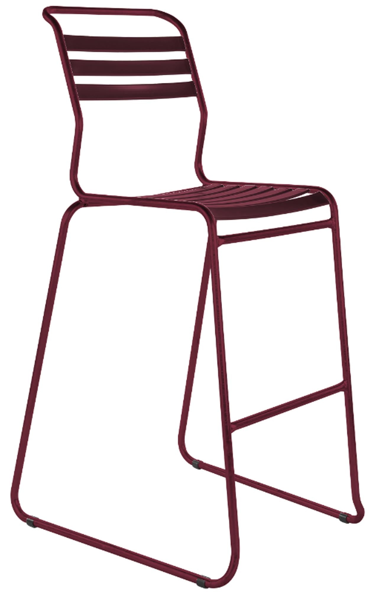 Stilvoller Lättli-Barstuhl Säntis mit Kufen für Garten & Terrasse.