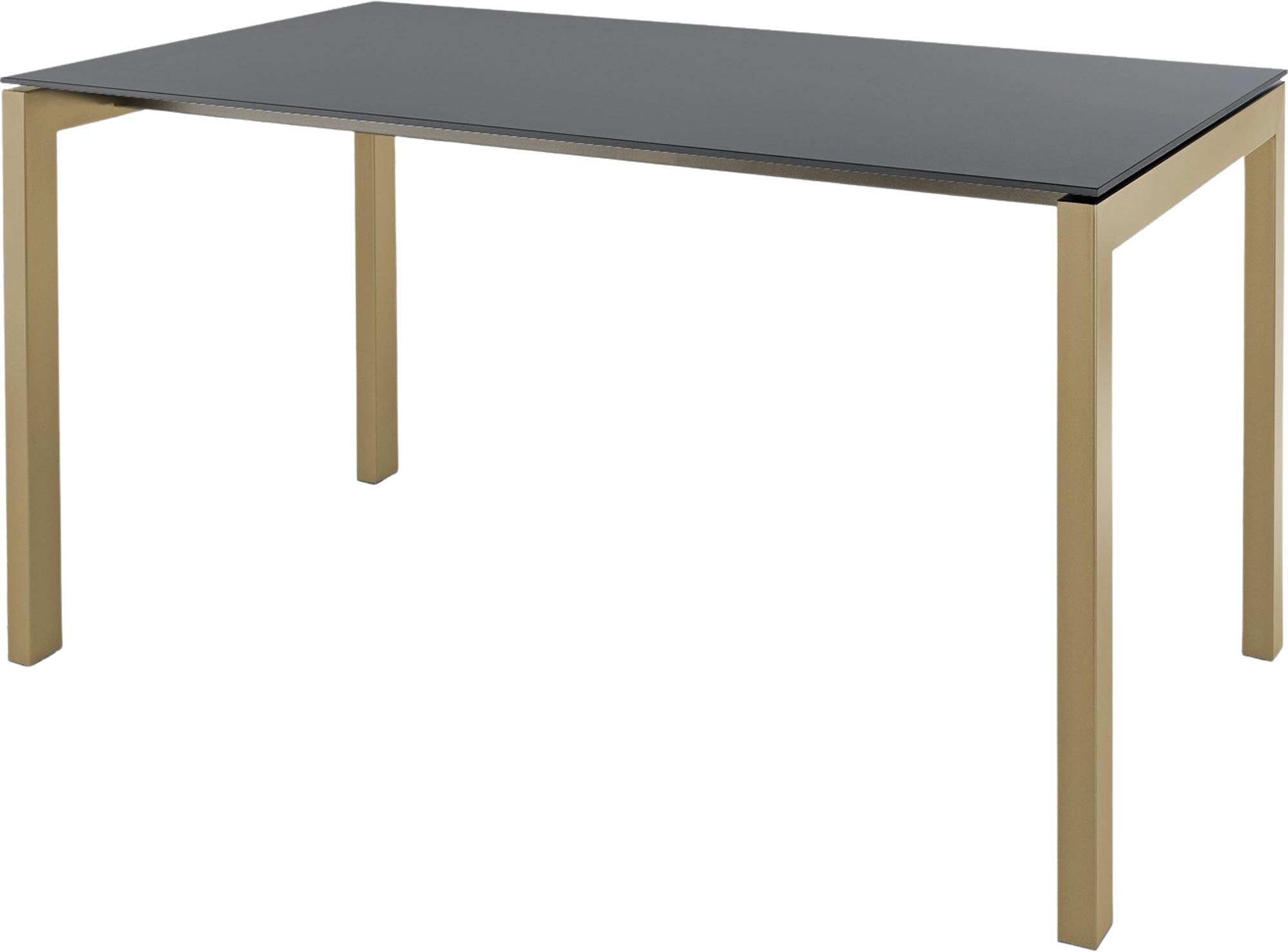 Luzern Glasfaser-Gartentisch 160x90 in Graphit präsentiert im Onlineshop von KAQTU Design AG. Gartentisch ist von Schaffner