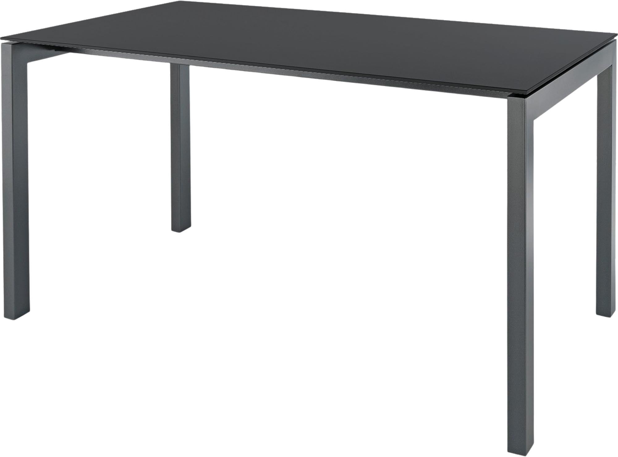 Luzern Glasfaser-Gartentisch 160x90 in Anthrazit präsentiert im Onlineshop von KAQTU Design AG. Gartentisch ist von Schaffner