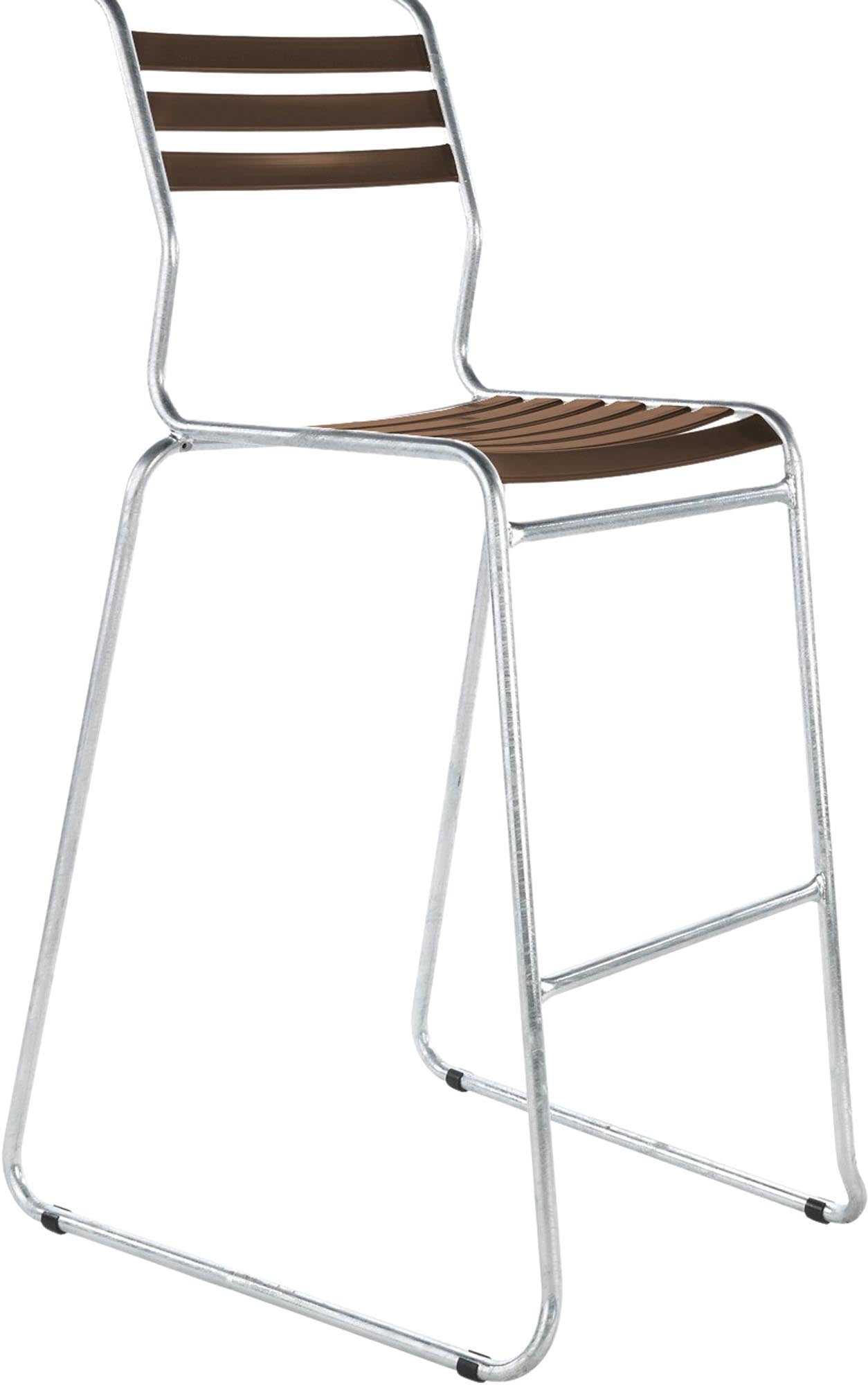 Lättli-Barstuhl Säntis: Eleganz und Komfort für Ihren Aussenbereich.