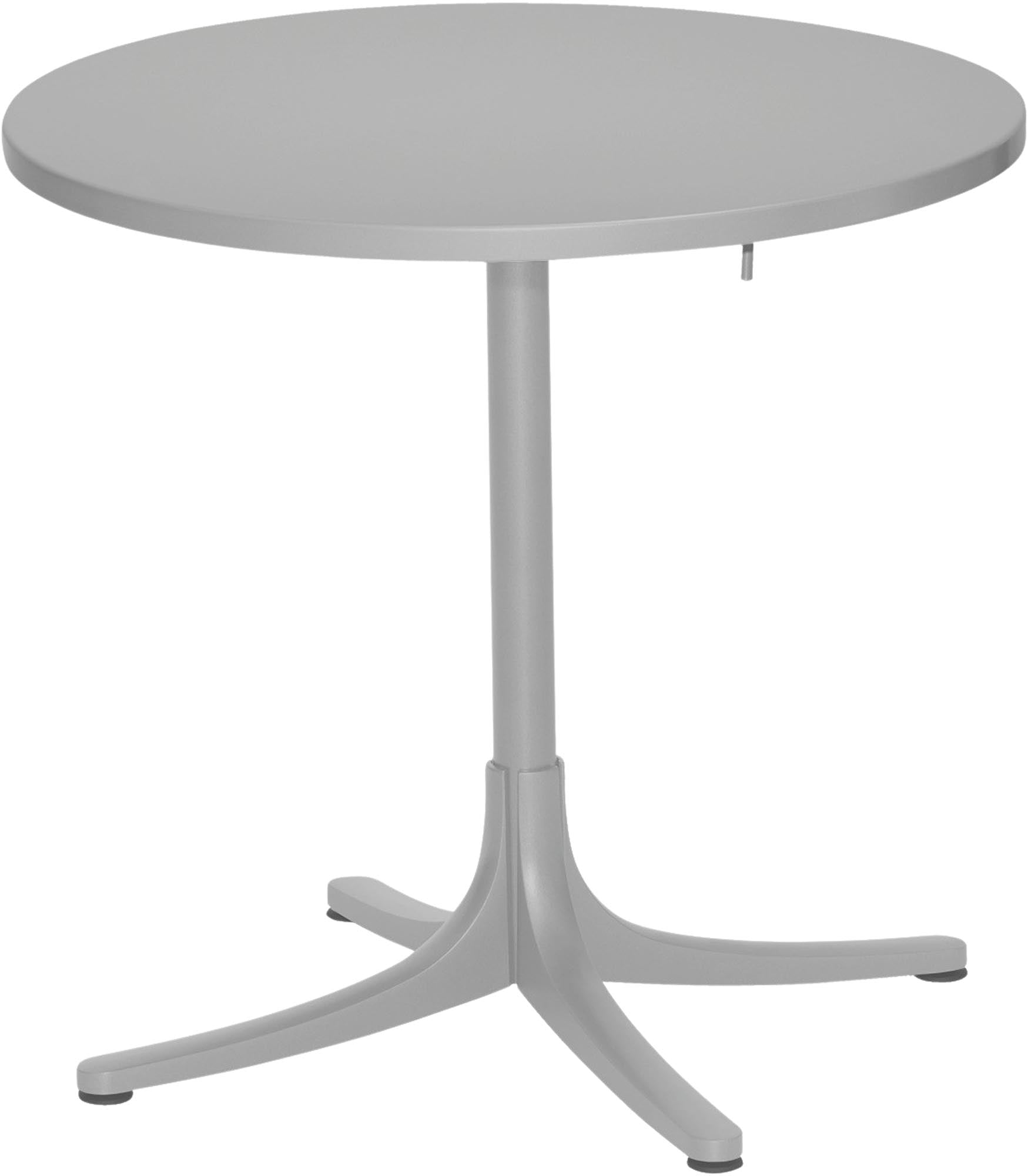 Der Metalltisch Arbon ⌀ 72 von Schaffner ist die perfekte Wahl für Ihre Terrasse – robust, elegant und wetterfest für jeden Anlass.