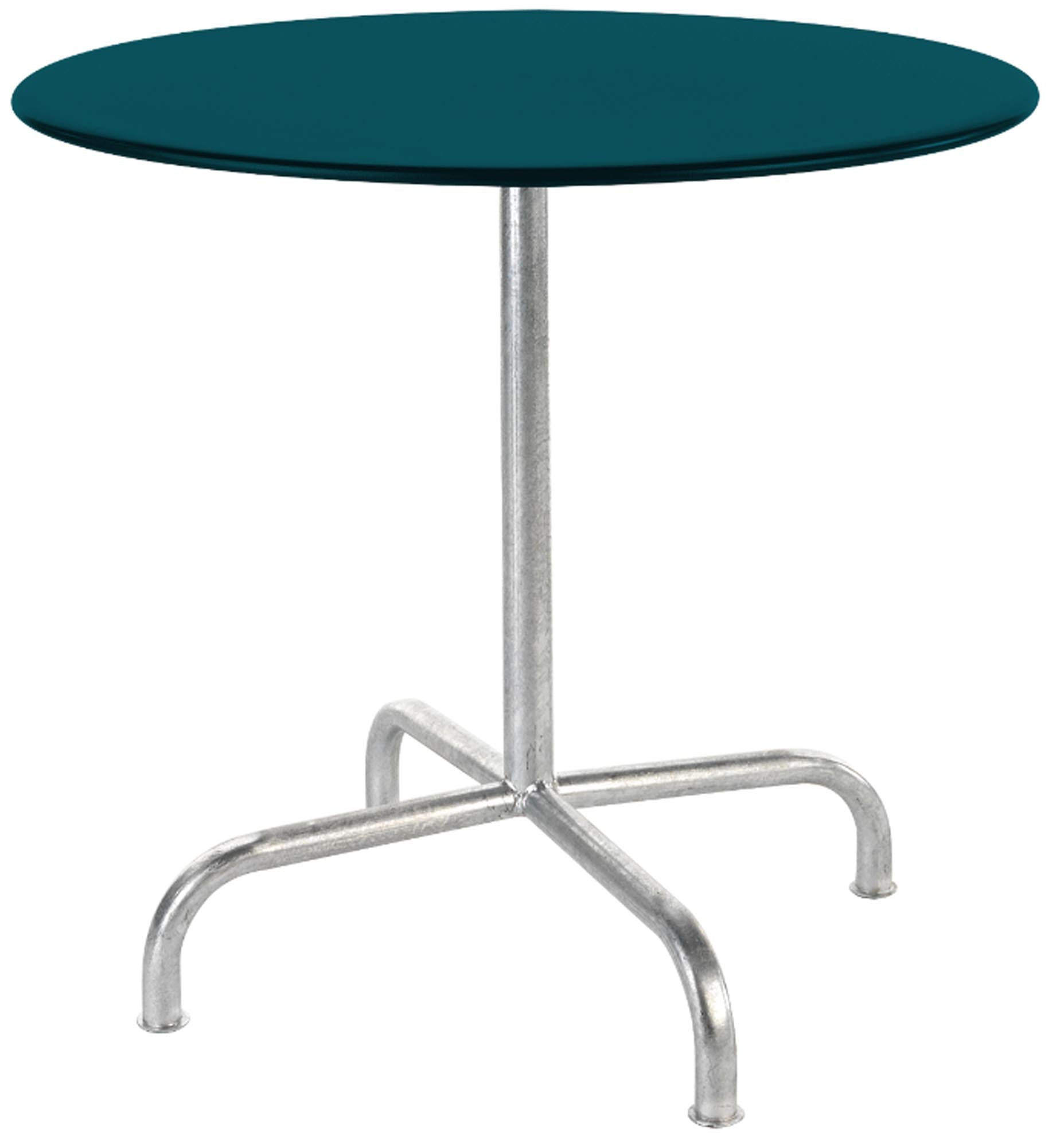 Schaffner Rigi Metall-Gartentisch ø80, klappbar, wetterfest, robustes Design, langlebig, pflegeleicht, perfekt für Garten, Terrasse oder Balkon.