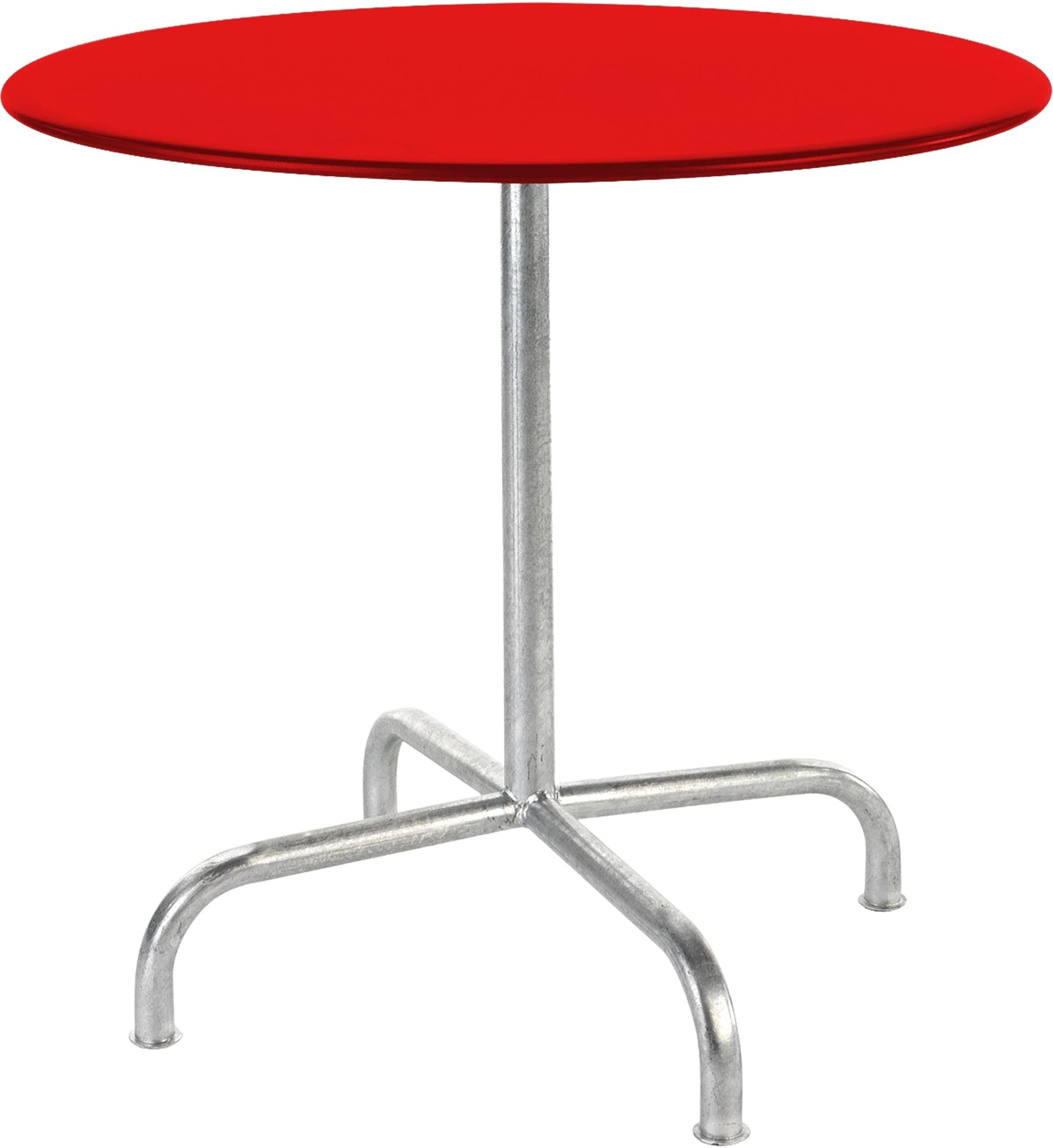Schaffner Rigi Metall-Gartentisch ø80, klappbar, wetterfest, robust, stilvoll, platzsparend, langlebig, Schweizer Qualität – ideal für Garten, Terrasse oder Balkon.