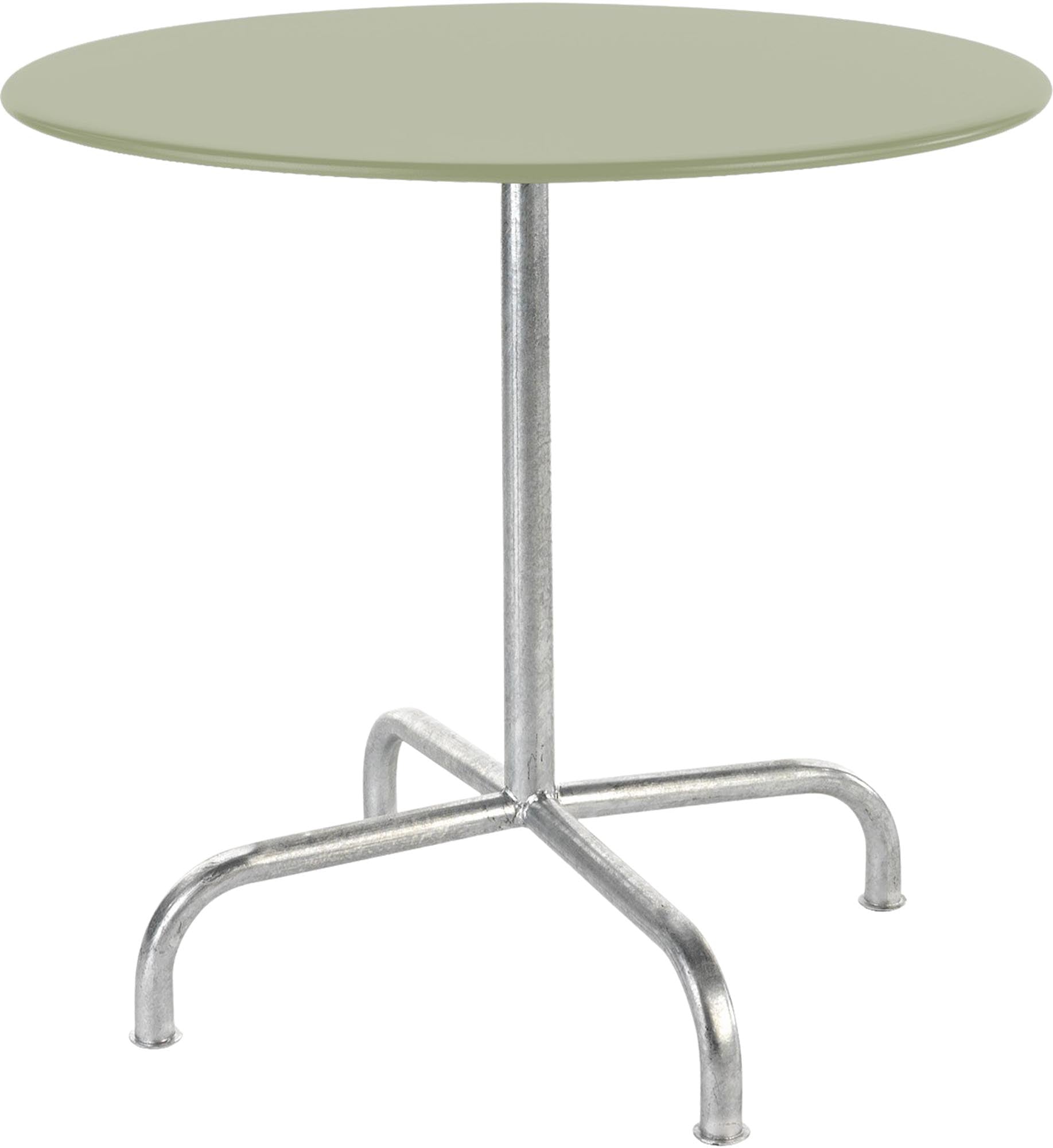 Hochwertiger Rigi Metall-Gartentisch ø80 klappbar von Schaffner – wetterfest, langlebig, Schweizer Design, outdoor, Gartenmöbel, klappbar, rostfrei, UV-beständig.