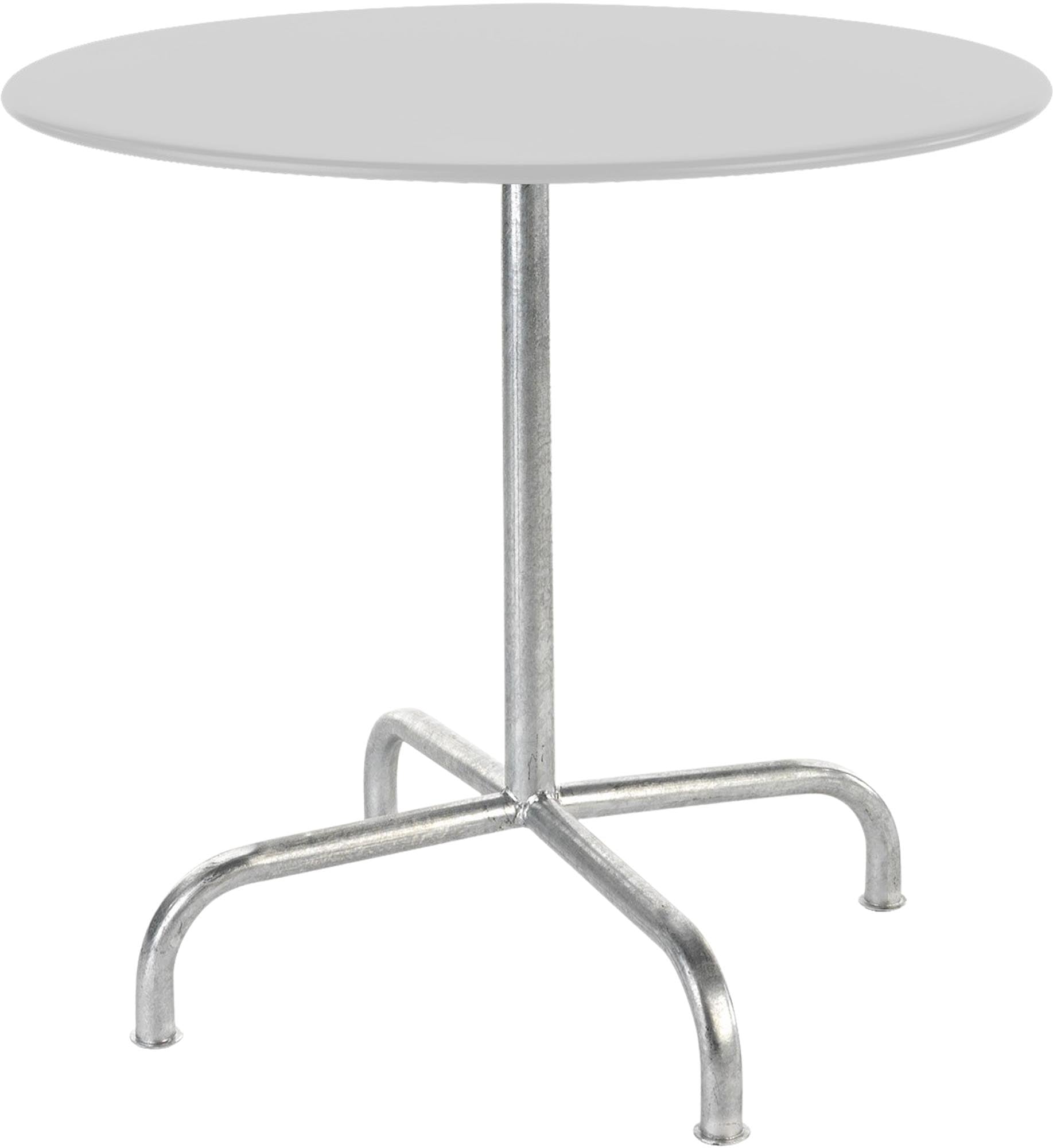 Schaffner Rigi Metall-Gartentisch ø80, klappbar, wetterfest, langlebig, hochwertiges Schweizer Design, perfekt für Garten, Terrasse und Balkon.