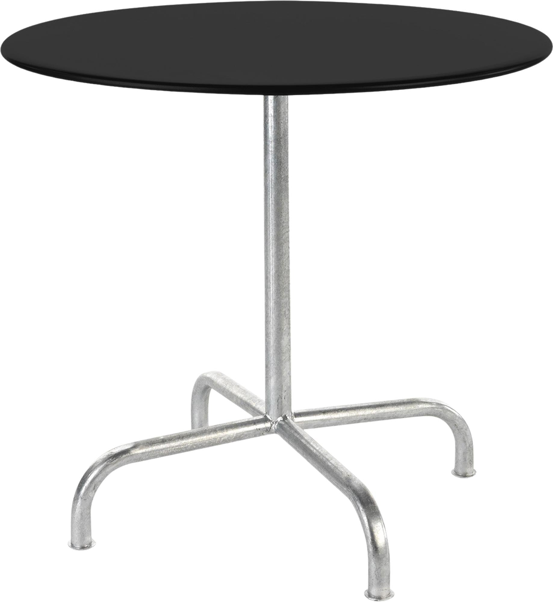 Schaffner Rigi Metall-Gartentisch ø80, klappbar, wetterfest, robust, stilvoll, platzsparend, langlebig, Schweizer Qualität – perfekt für Garten, Terrasse oder Balkon.
