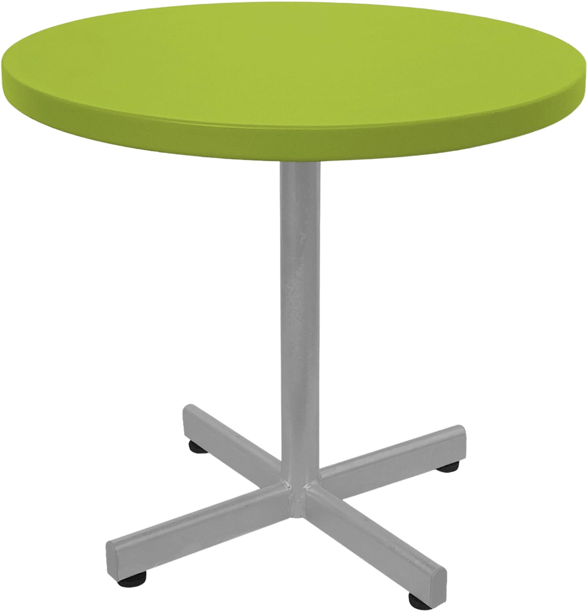 Entdecken Sie den stabilen runden Metalltisch Basic von Schaffner – ideal für Garten und Terrasse, vereint Funktionalität und Stil.