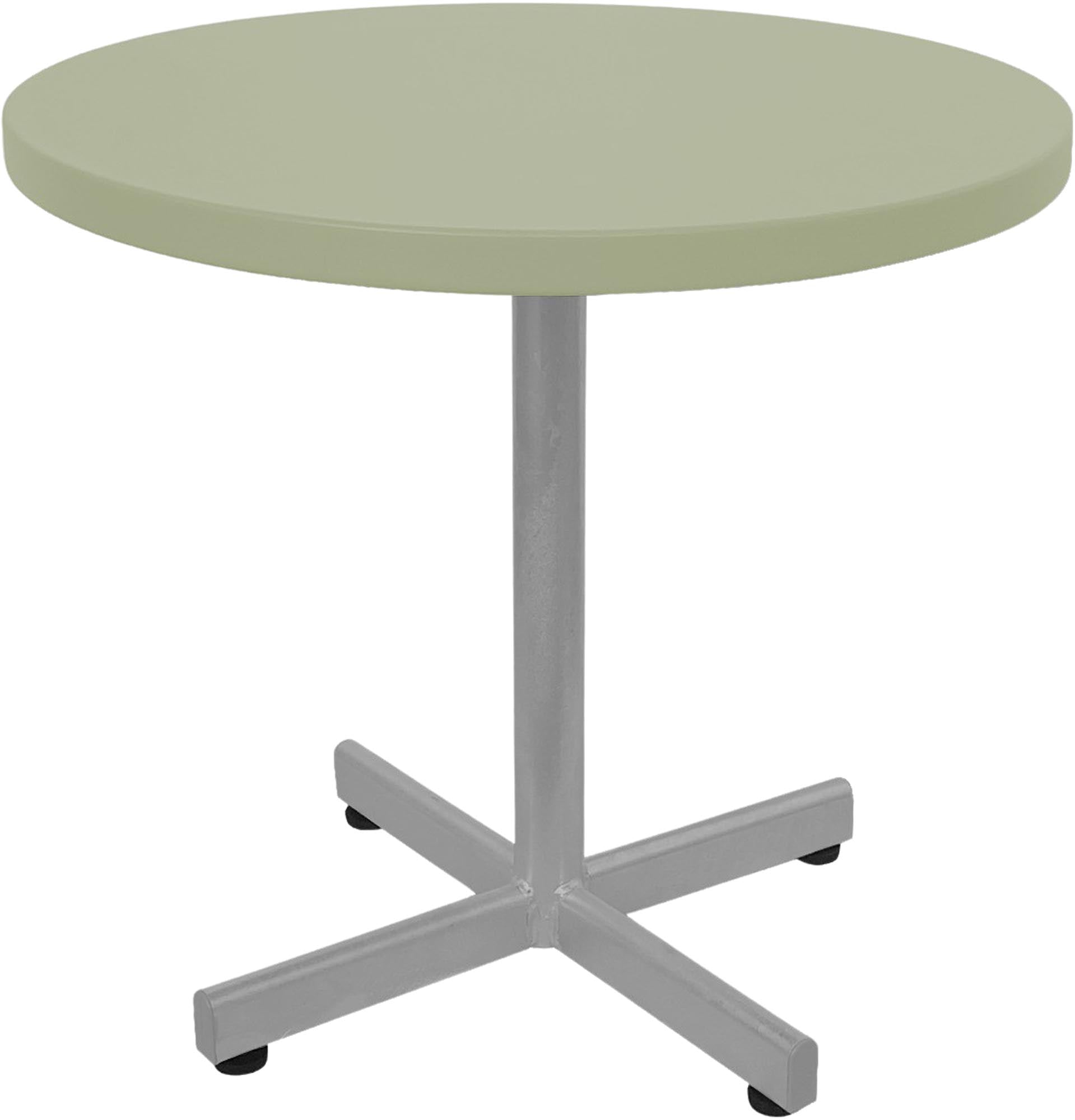 Entdecken Sie den runden Metalltisch Basic von Schaffner – ideal für stilvolle Outdoor-Bereiche und zeitgemäße Garteneinrichtungen.