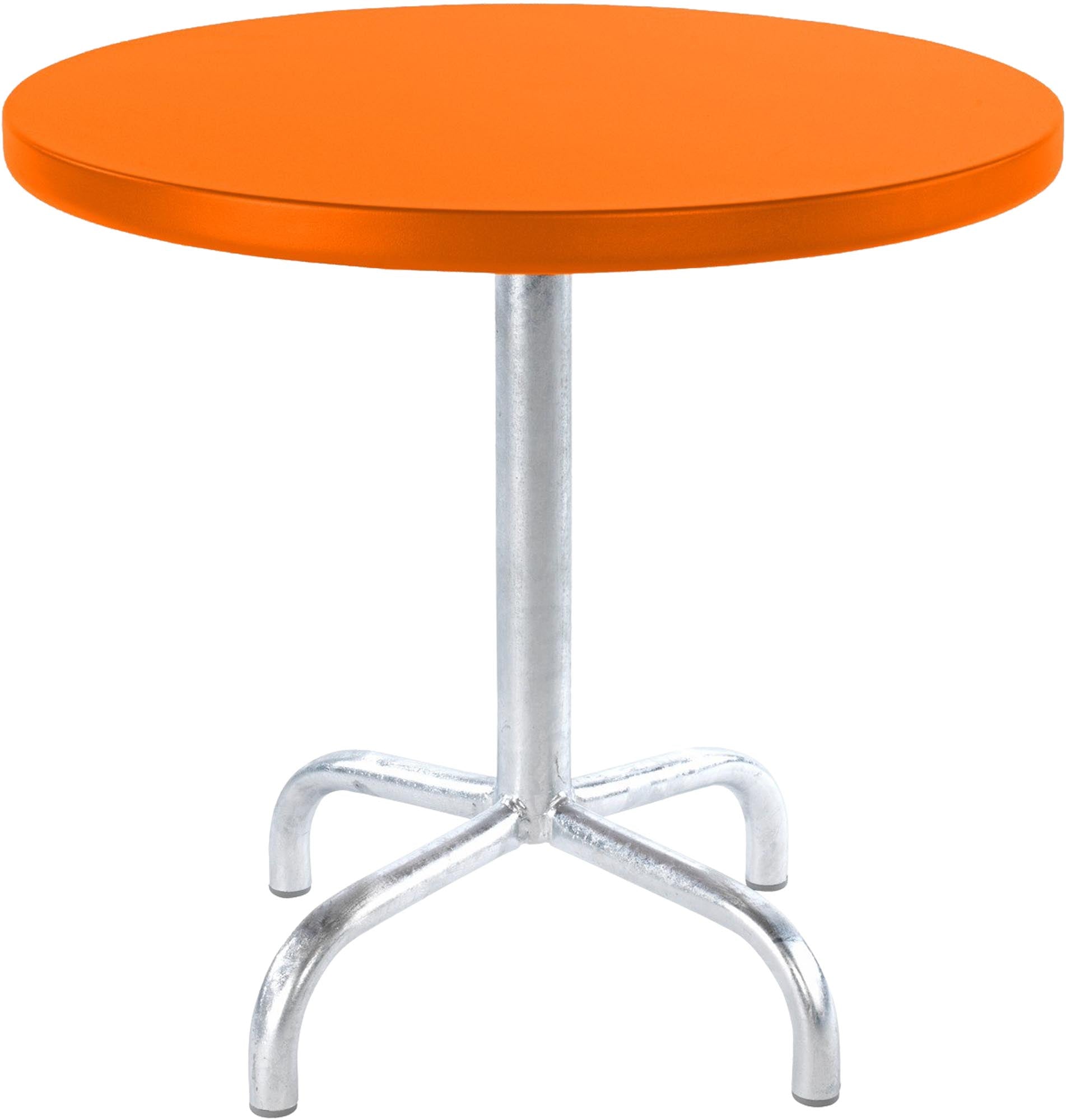 Eleganter Säntis Metall-Beistelltisch für den Außenbereich, Ø 54 cm, perfekt für entspannte Stunden im Garten oder auf der Veranda.