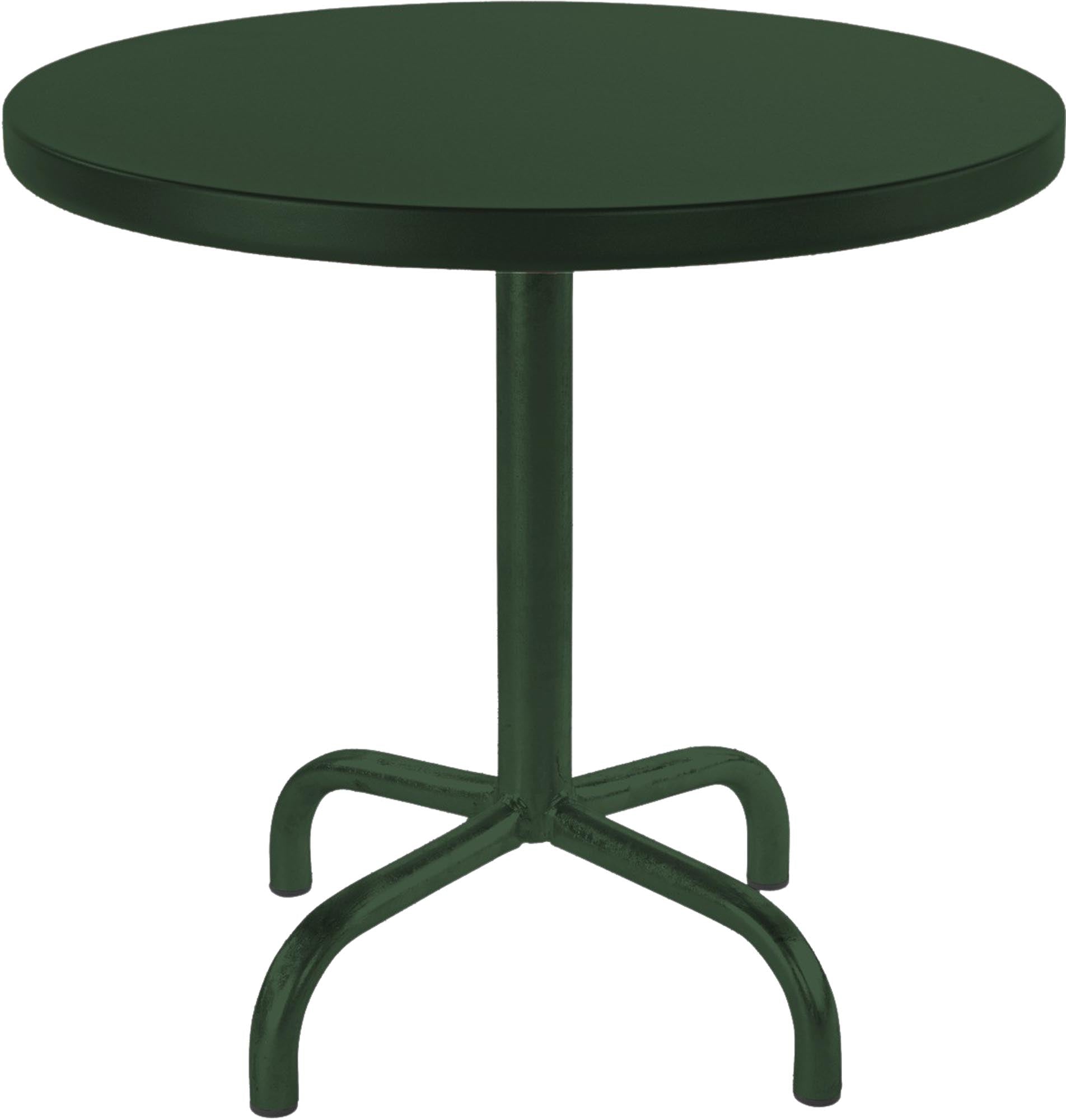 Säntis Metall-Beistelltisch Outdoor ø54 / 50 in Tannengrün präsentiert im Onlineshop von KAQTU Design AG. Beistelltisch Outdoor ist von Schaffner