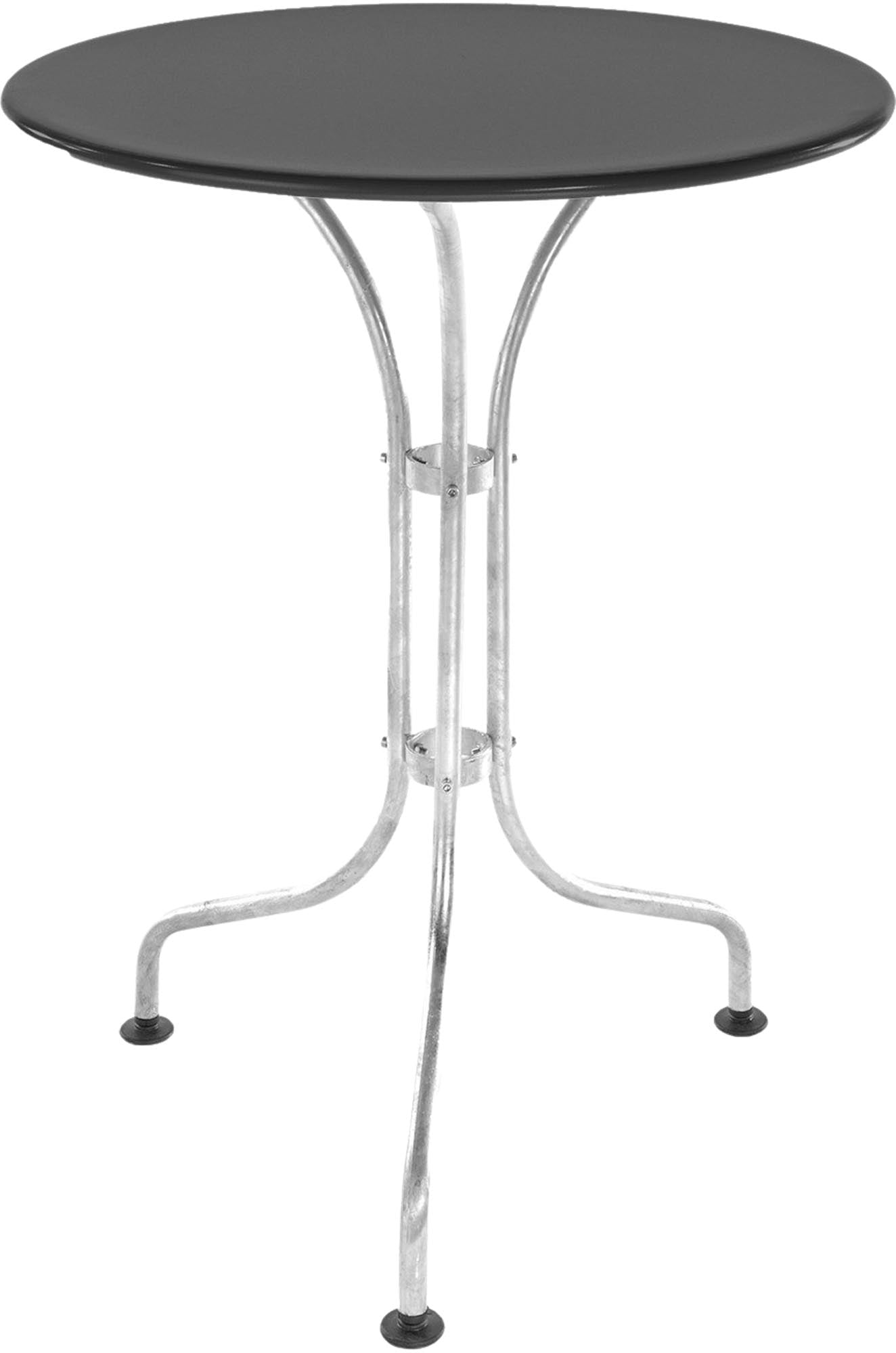 Robuster Schaffner Metalltisch St. Moritz ø 60 für Gartenfreunde.