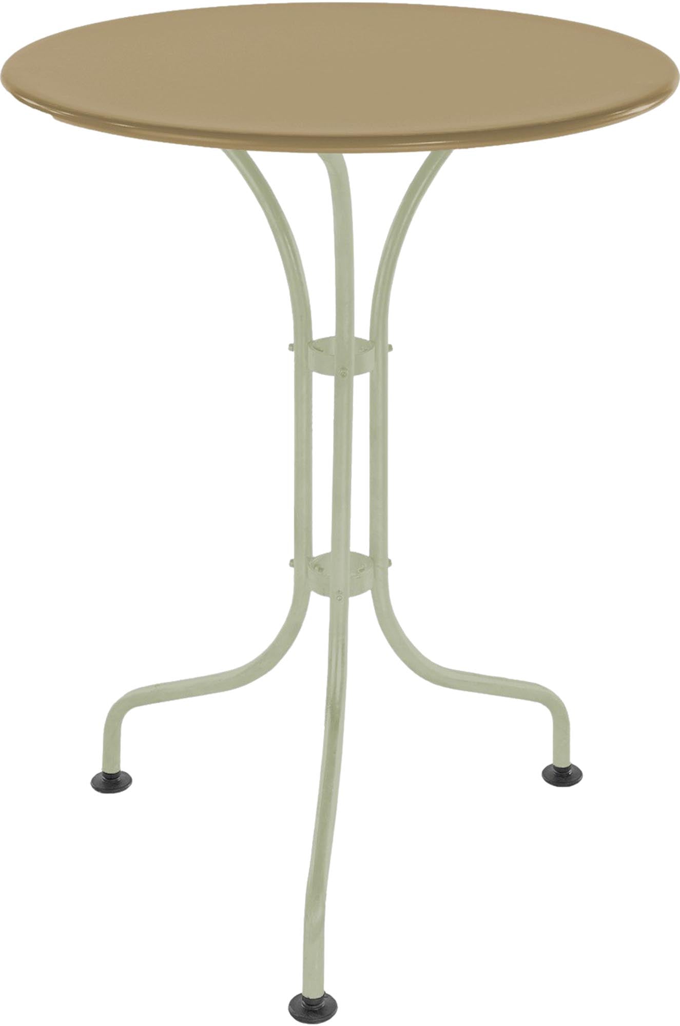 Runder Metall-Gartentisch ø60 von Schaffner, perfekt für stilvolle Außenbereiche. Robust und wetterbeständig, ideal für Garten und Balkon.