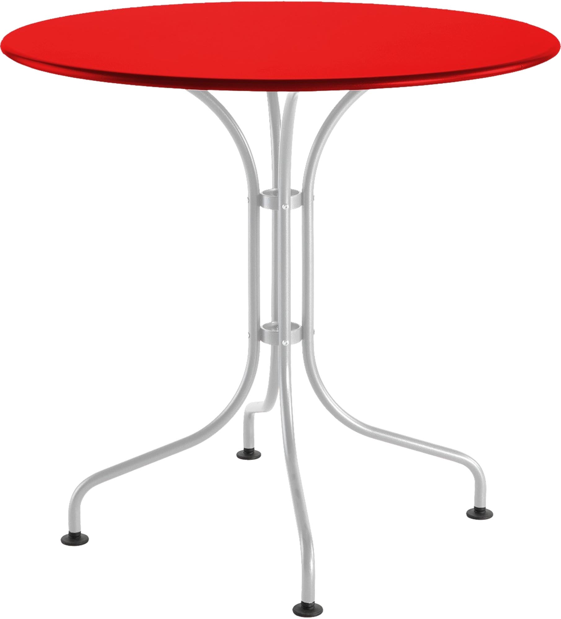 St. Moritz Metall-Gartentisch ø80 von Schaffner – robuster, wetterfester Rundtisch aus Stahl, perfekt für Garten, Balkon oder Terrasse, stilvoll und langlebig.