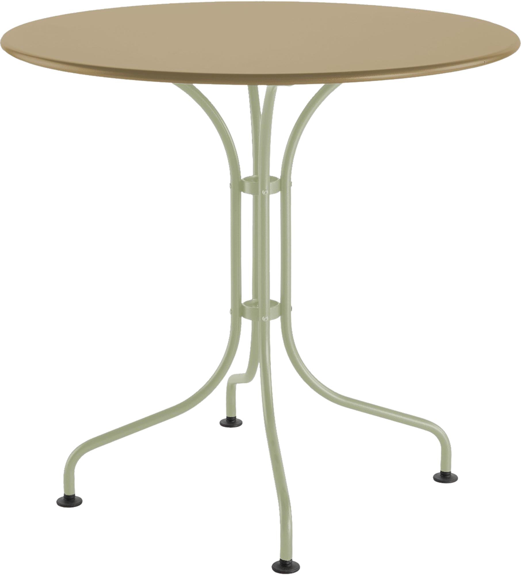 St. Moritz Metall-Gartentisch ø80 von Schaffner – eleganter, wetterfester Rundtisch aus robustem Stahl, ideal für Garten, Balkon oder Terrasse, langlebig und stilvoll.