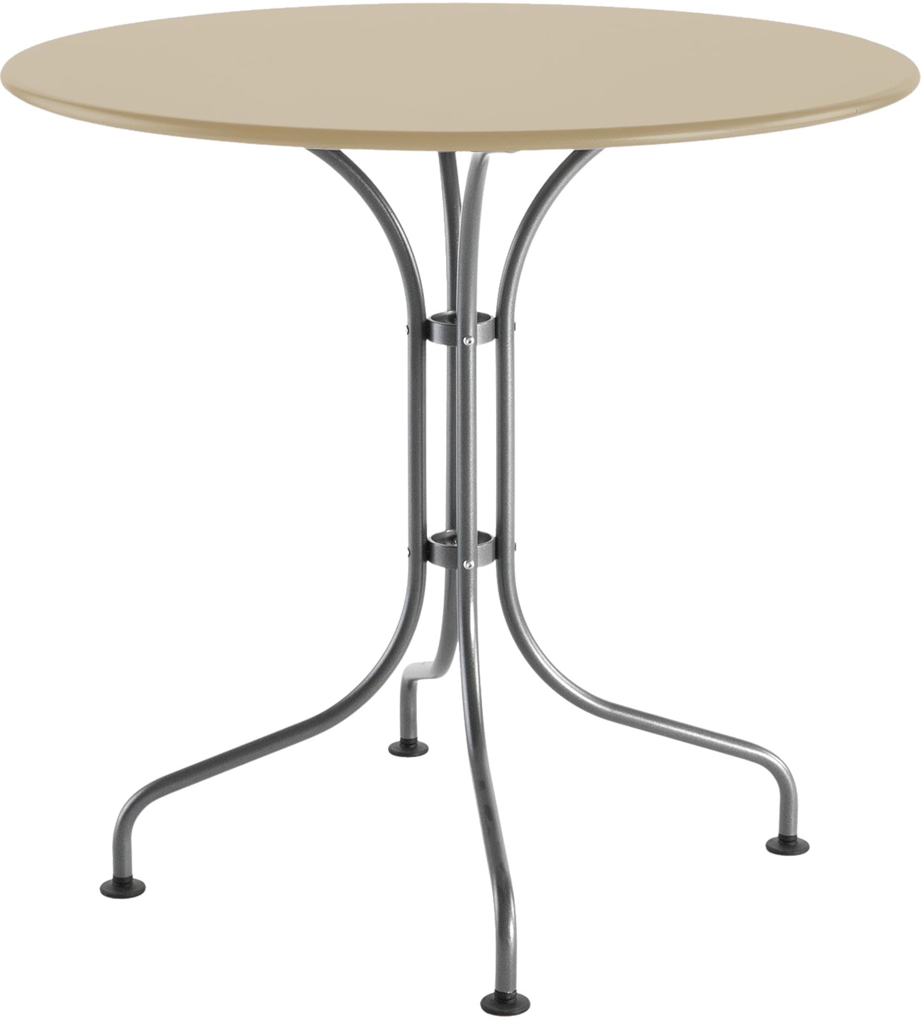 Metalltisch St. Moritz ø 90 – Perfekt für Terrasse und Veranda.