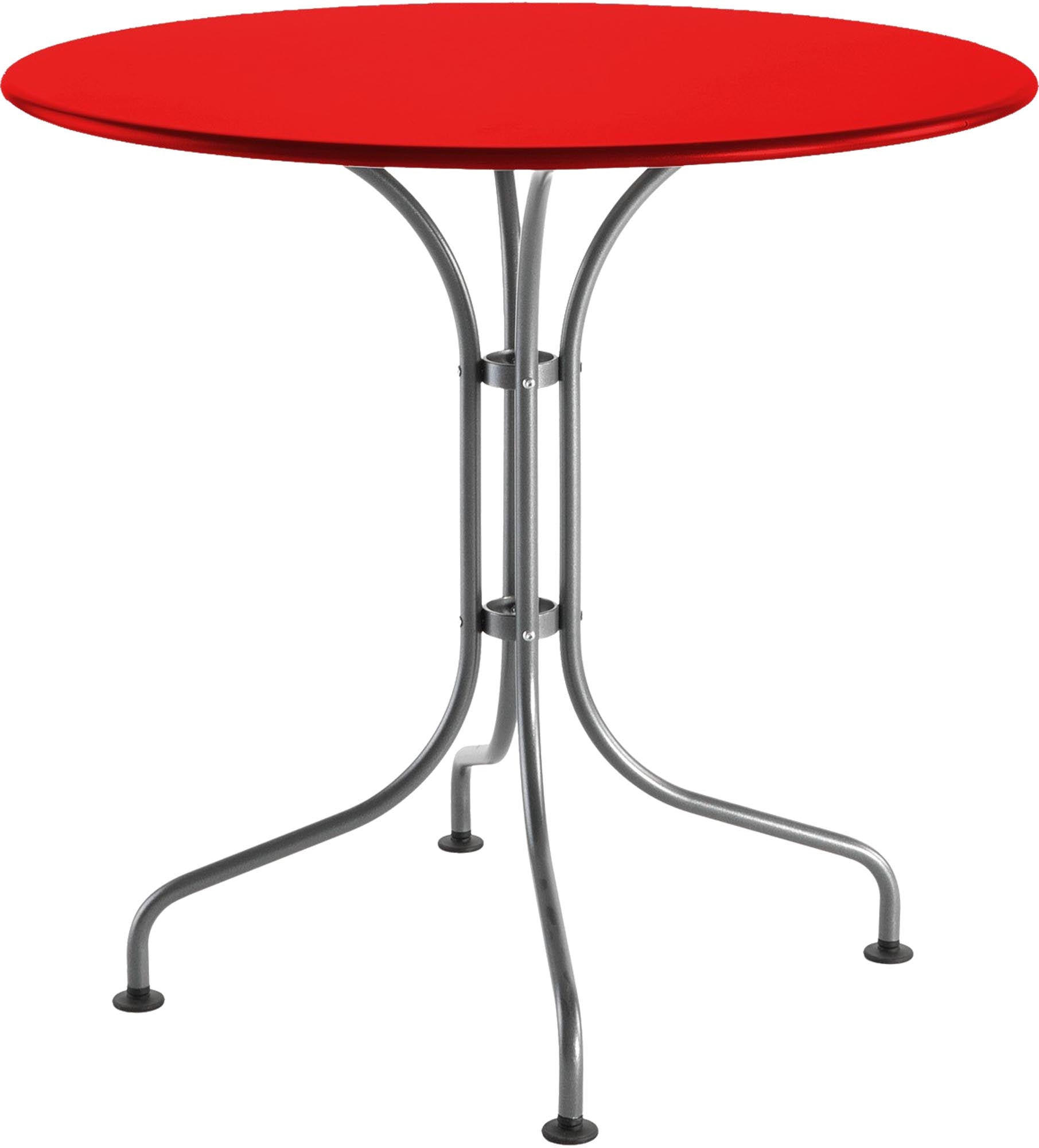 Stilvoller Metalltisch St. Moritz ø 90 – Wetterfest, langlebig und perfekt für gesellige Stunden im Freien. Ein echter Blickfang für jeden Außenbereich!