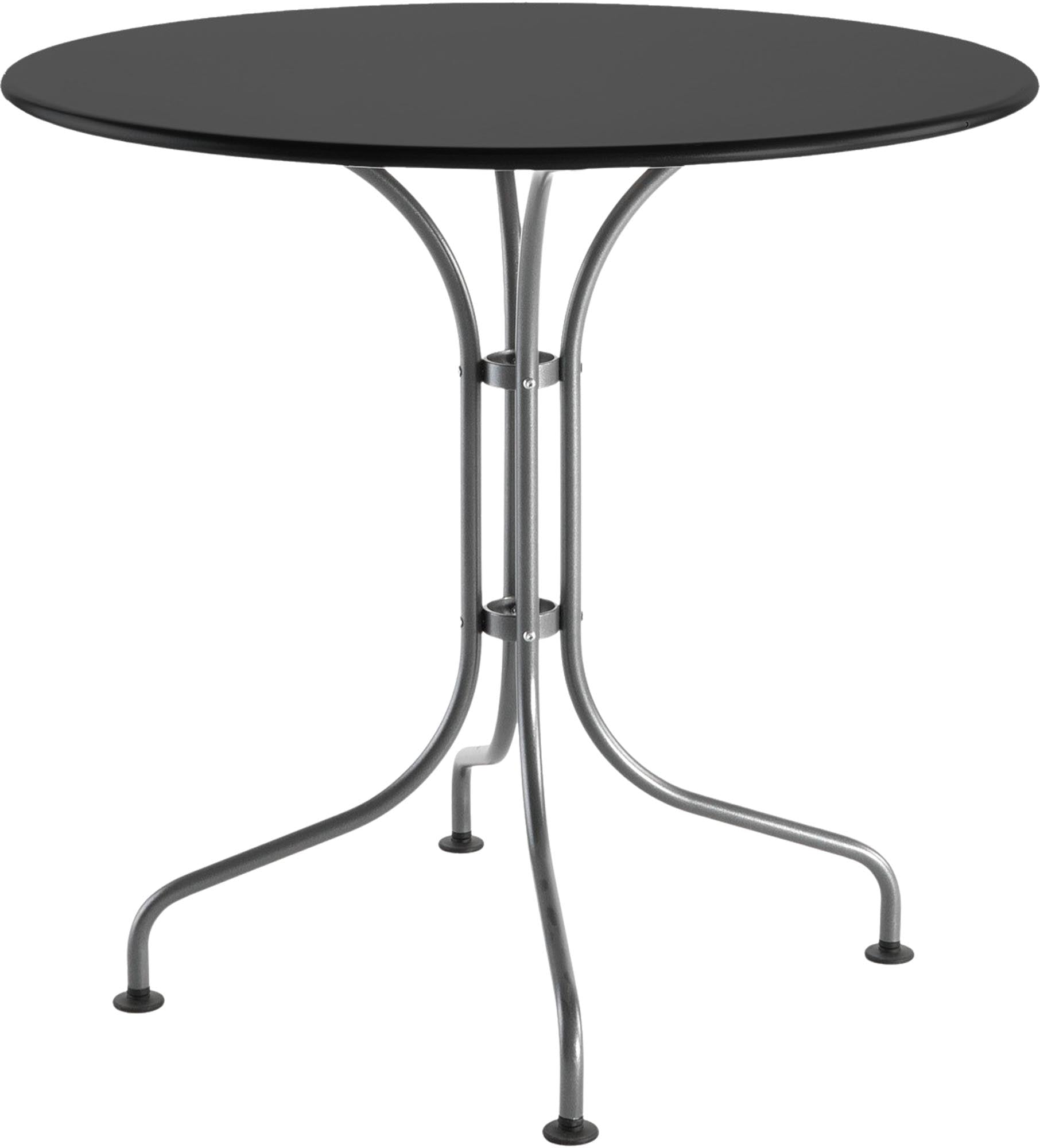 Eleganter Metalltisch St. Moritz ø 90 – Ideal für Garten und Terrasse, vereint Funktionalität mit modernem Design.