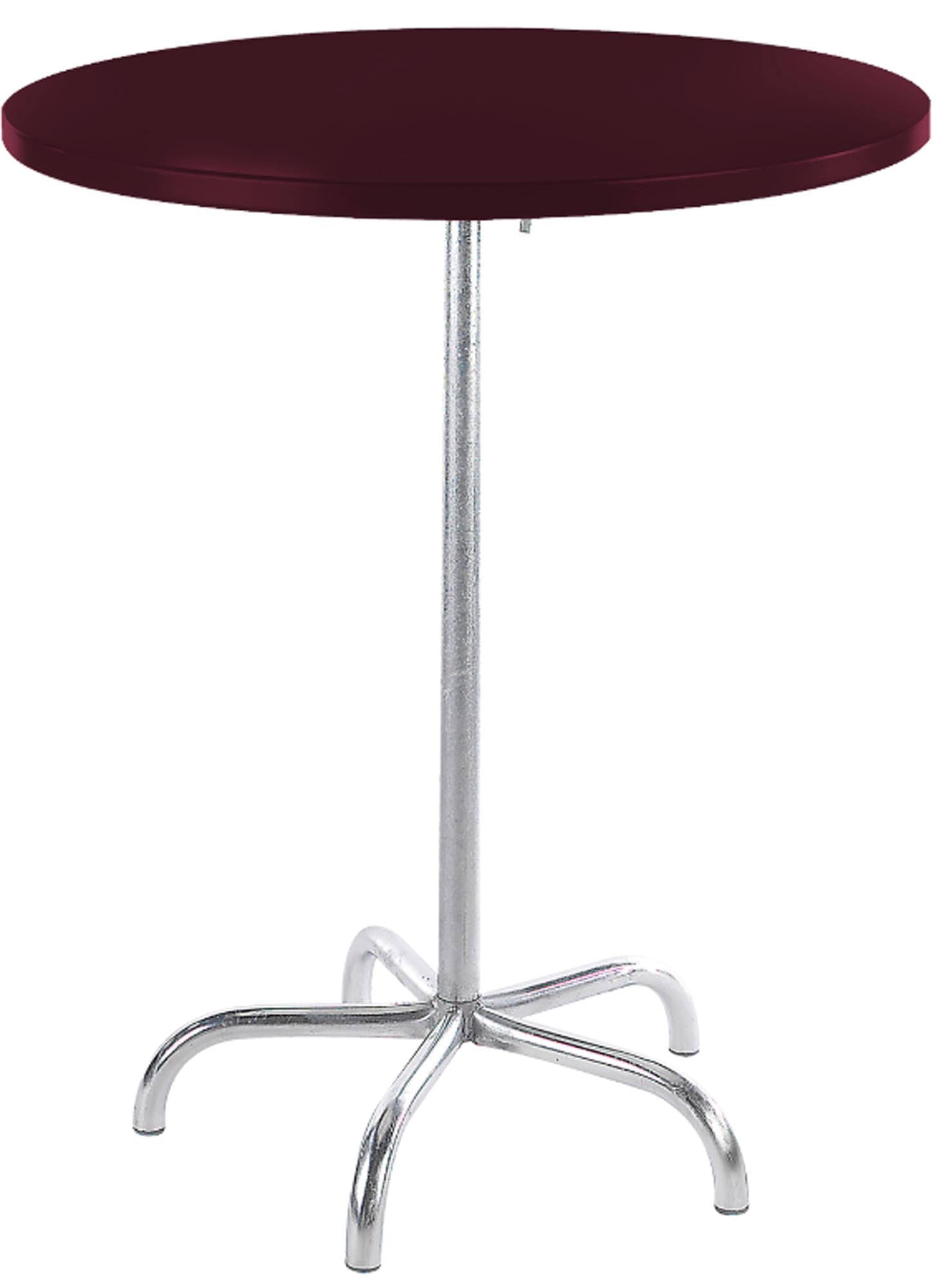 Eleganter klappbarer Säntis Metall-Stehtisch für den Außenbereich, ø80/110 cm, ideal für gesellige Runden im Garten oder auf der Terrasse.