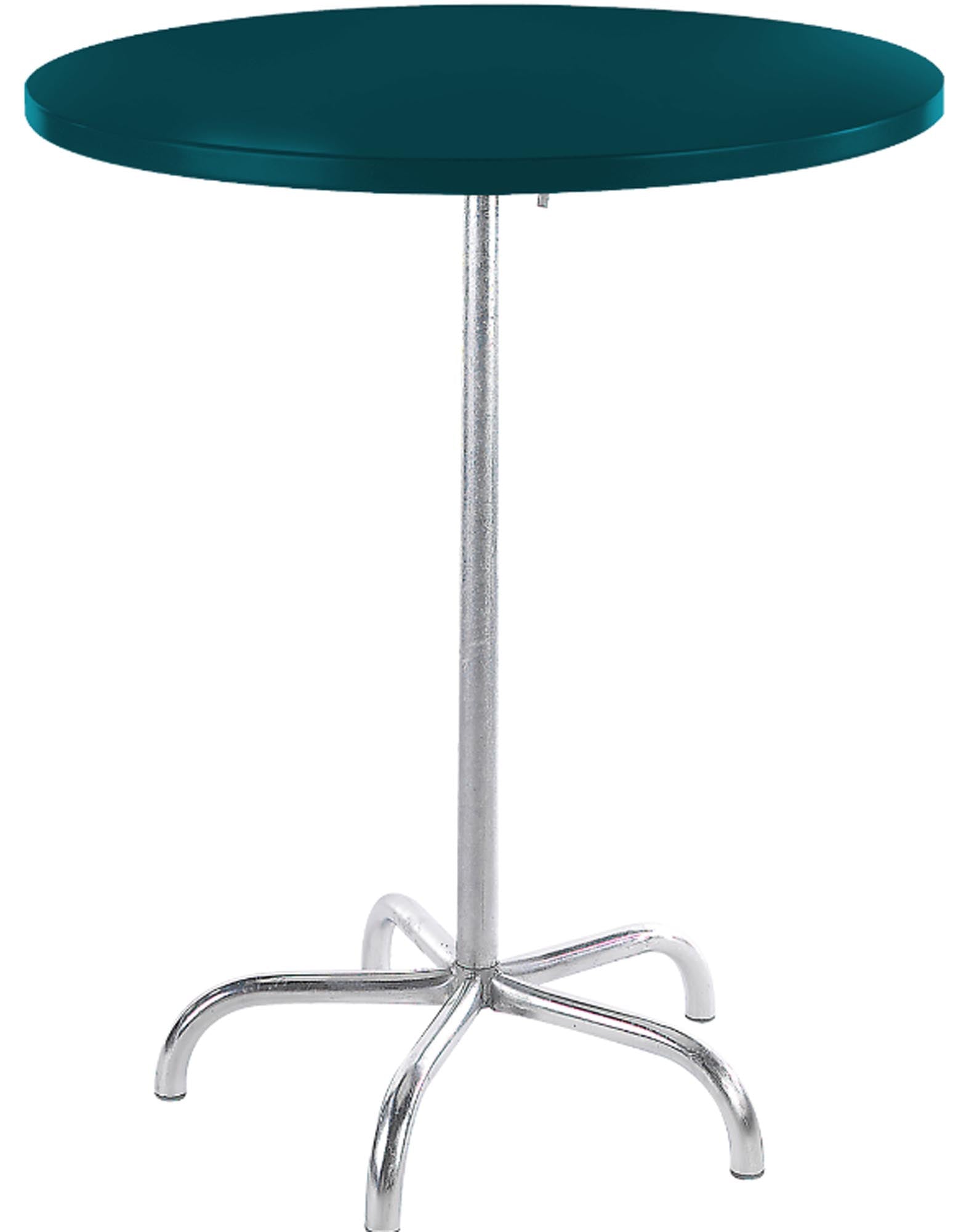 Moderner klappbarer Stehtisch aus Metall, Ø80/110 cm, perfekt für Outdoor-Events und gesellige Zusammenkünfte im Freien.