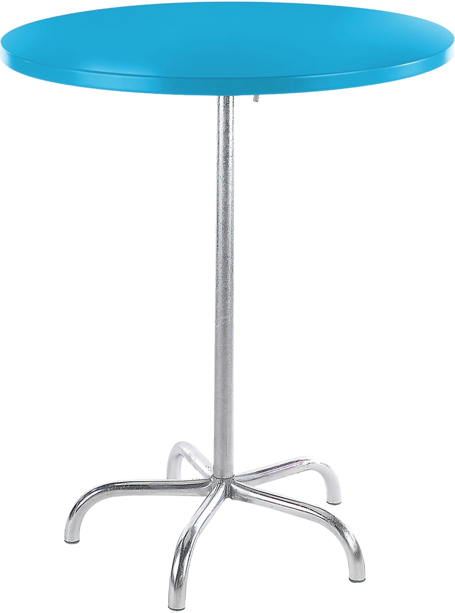 Moderner klappbarer Stehtisch aus Metall, Ø80/110 cm, perfekt für Outdoor-Events und gemütliche Zusammenkünfte im Freien.