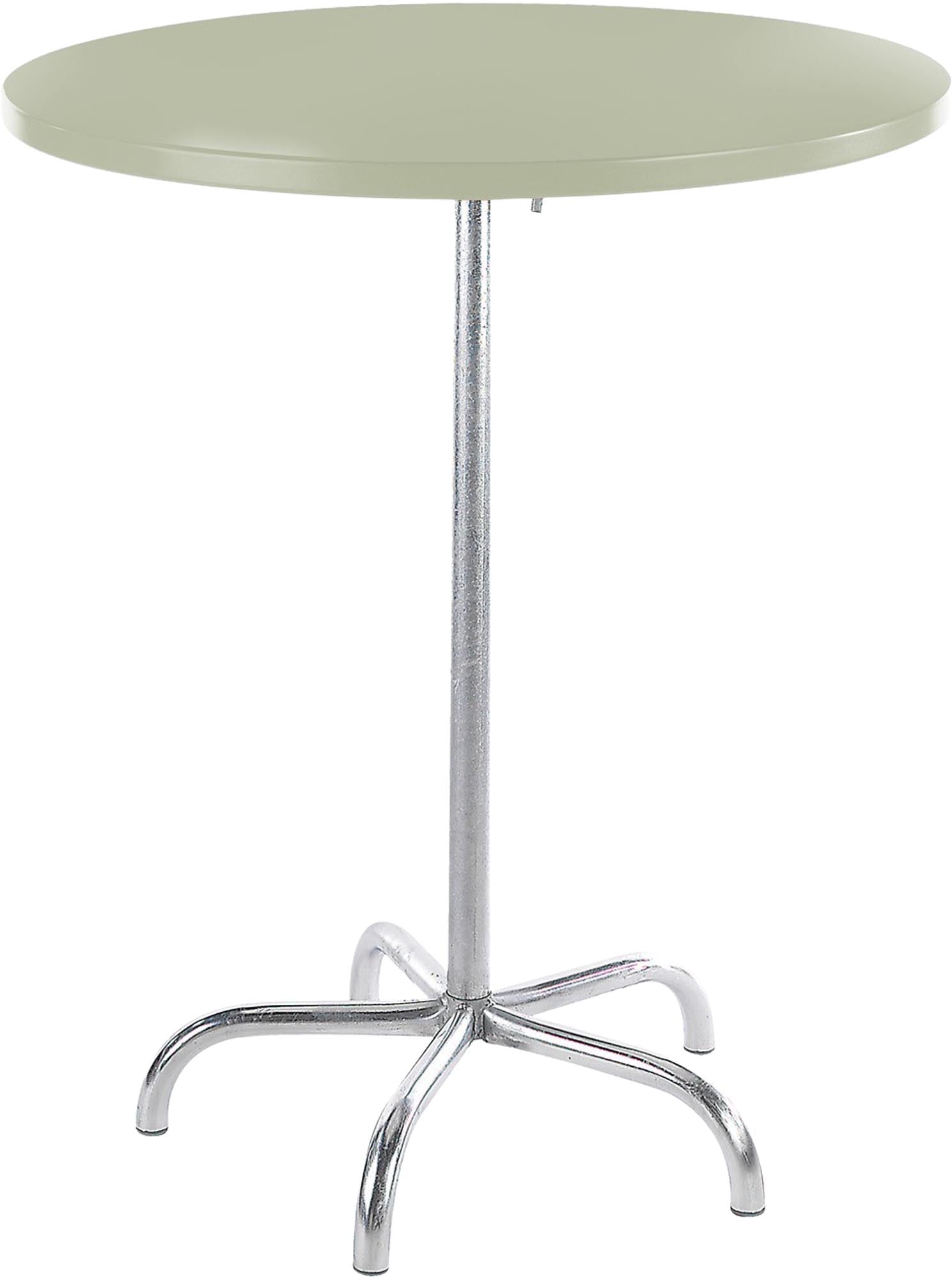 Eleganter klappbarer Metall-Stehtisch für den Außenbereich, Ø80/110 cm, ideal für gesellige Anlässe und stilvolle Terrassen.