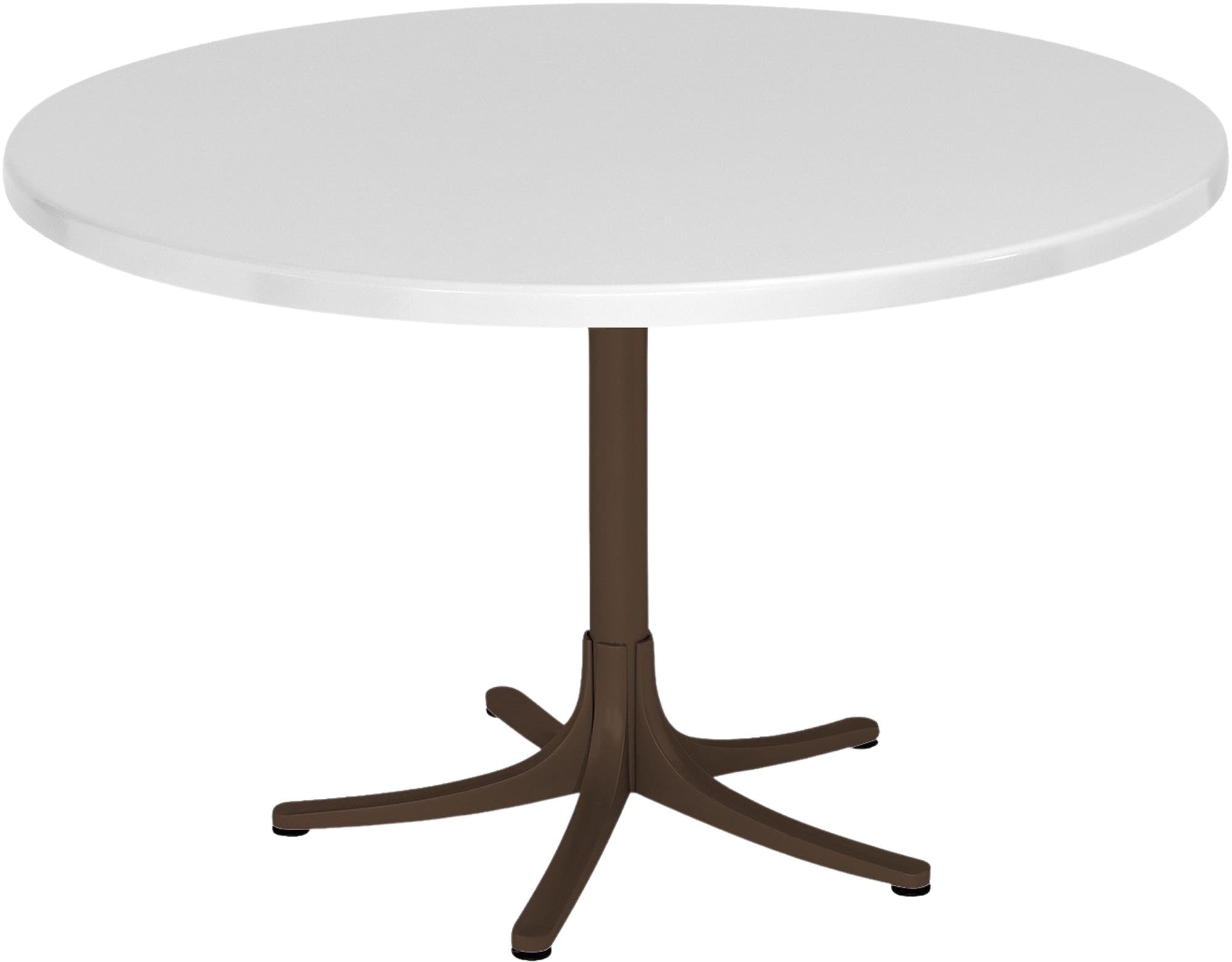 Eleganter Fiberglastisch Schaffhausen ⌀ 100 für moderne Aussenbereiche.