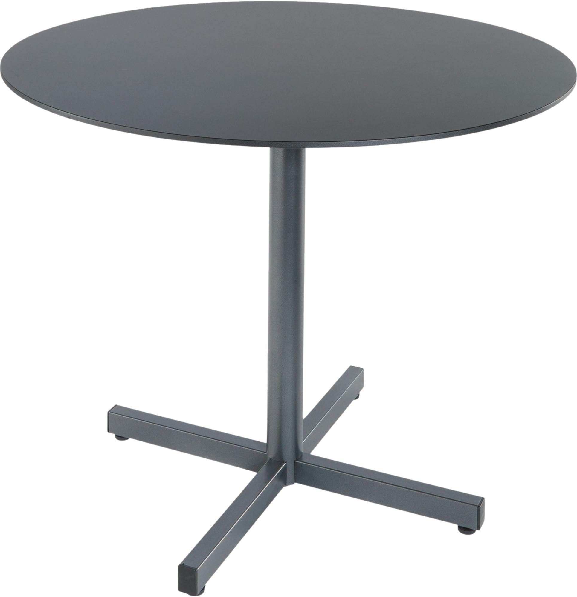 Hochwertiger Luzern Glasfaser-Gartentisch ø80, klappbar & ausziehbar, wetterfest, UV-beständig, modernes Design, langlebig, leicht zu reinigen – ideal für Balkon & Garten.