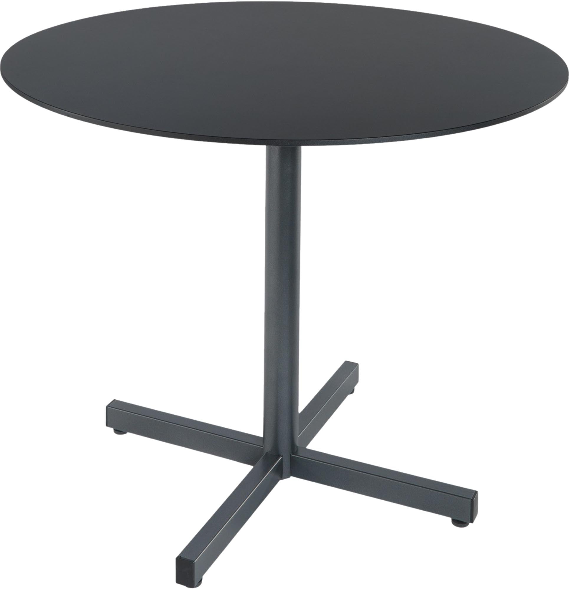 Luzern Glasfaser-Gartentisch ø80, klappbar & ausziehbar, wetterfest, UV-beständig, robust, leicht zu reinigen, perfekt für Garten, Balkon und Terrasse.