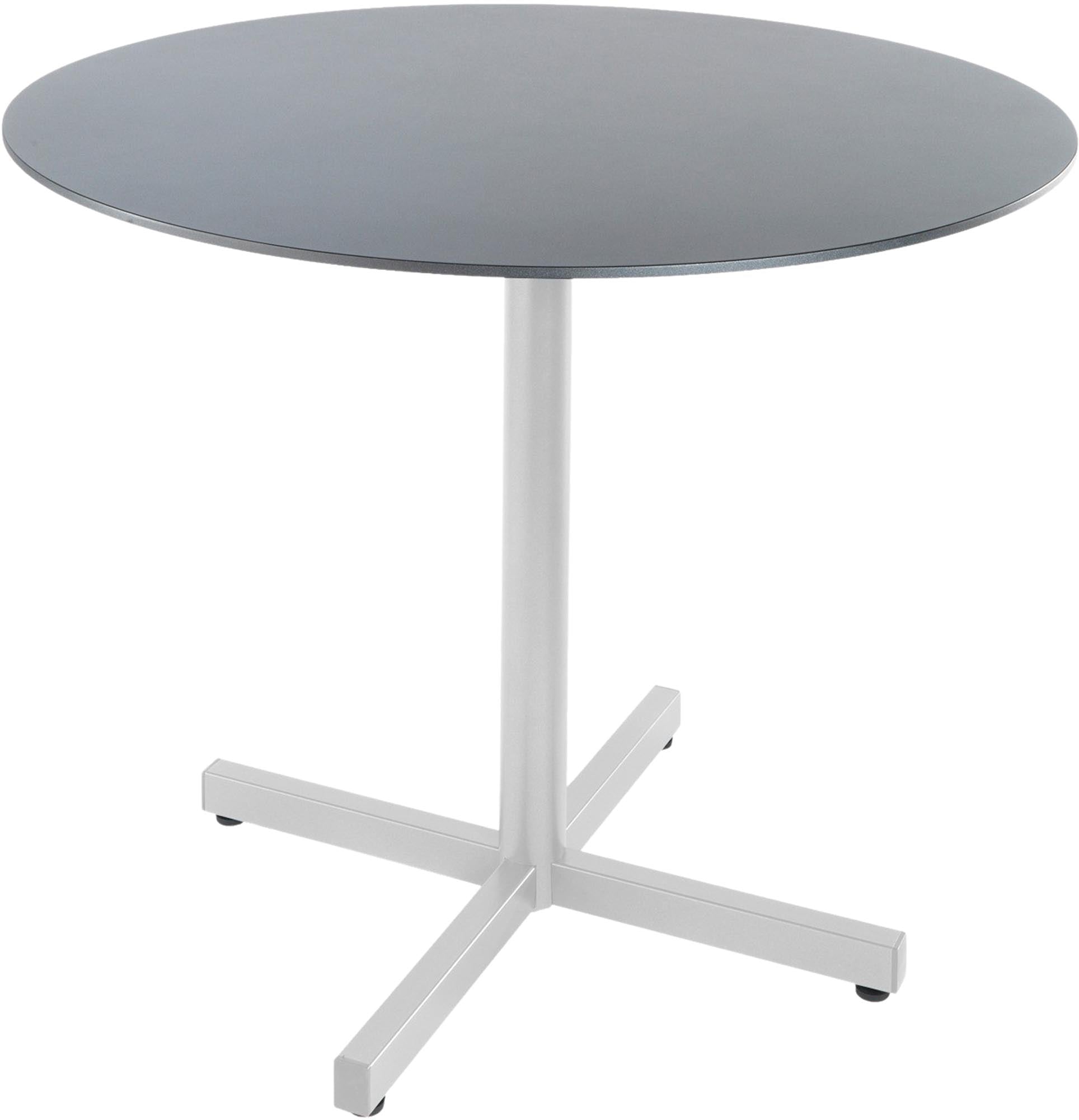 Luzern Glasfaser-Gartentisch ø80, klappbar und ausziehbar, wetterfest, UV-beständig, robust, leicht zu reinigen – ideal für Garten, Balkon oder Terrasse.