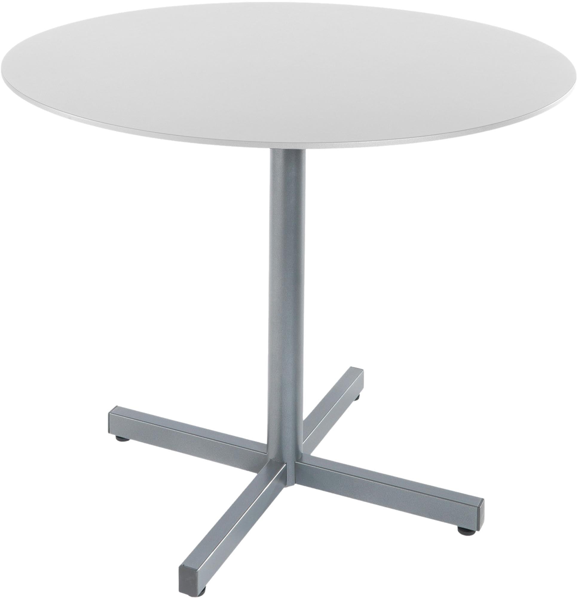 Luzern Glasfaser-Gartentisch ø80, klappbar & ausziehbar, wetterfest, UV-beständig, langlebig, pflegeleicht, stilvoller Outdoor-Tisch von Schaffner.