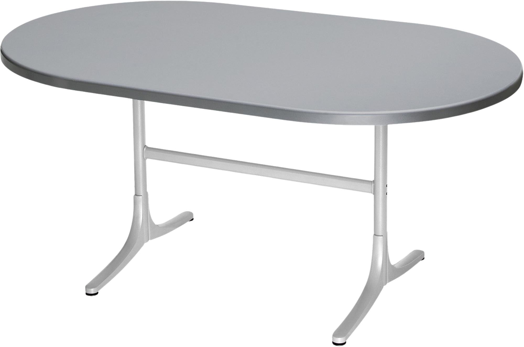 Eleganter Fiberglastisch Schaffhausen oval für stilvolle Aussenbereiche.