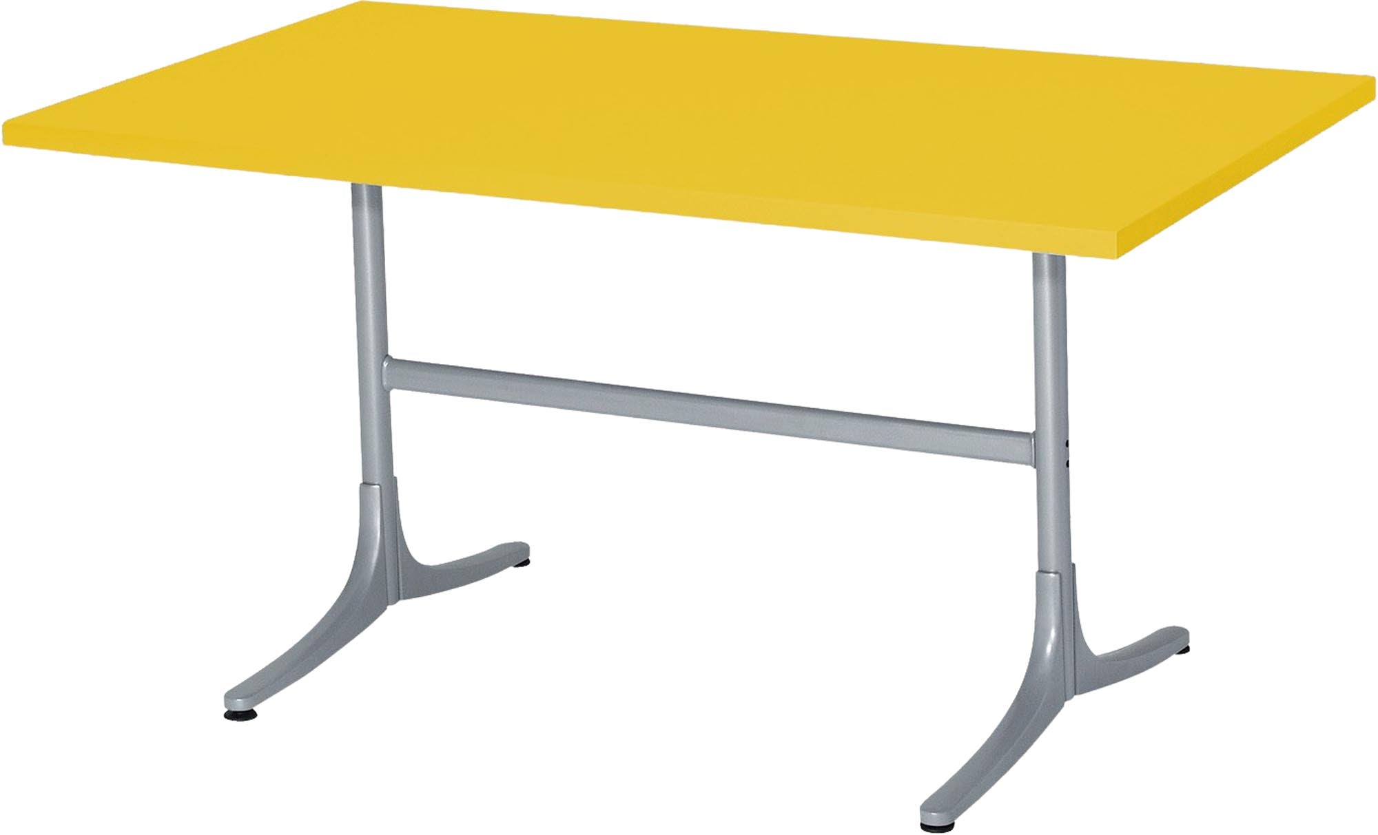 Robuster Metalltisch Arbon: langlebig, flexibel, platzsparend klappbar, mit vielseitigen Tischplattenoptionen für jede Gelegenheit.