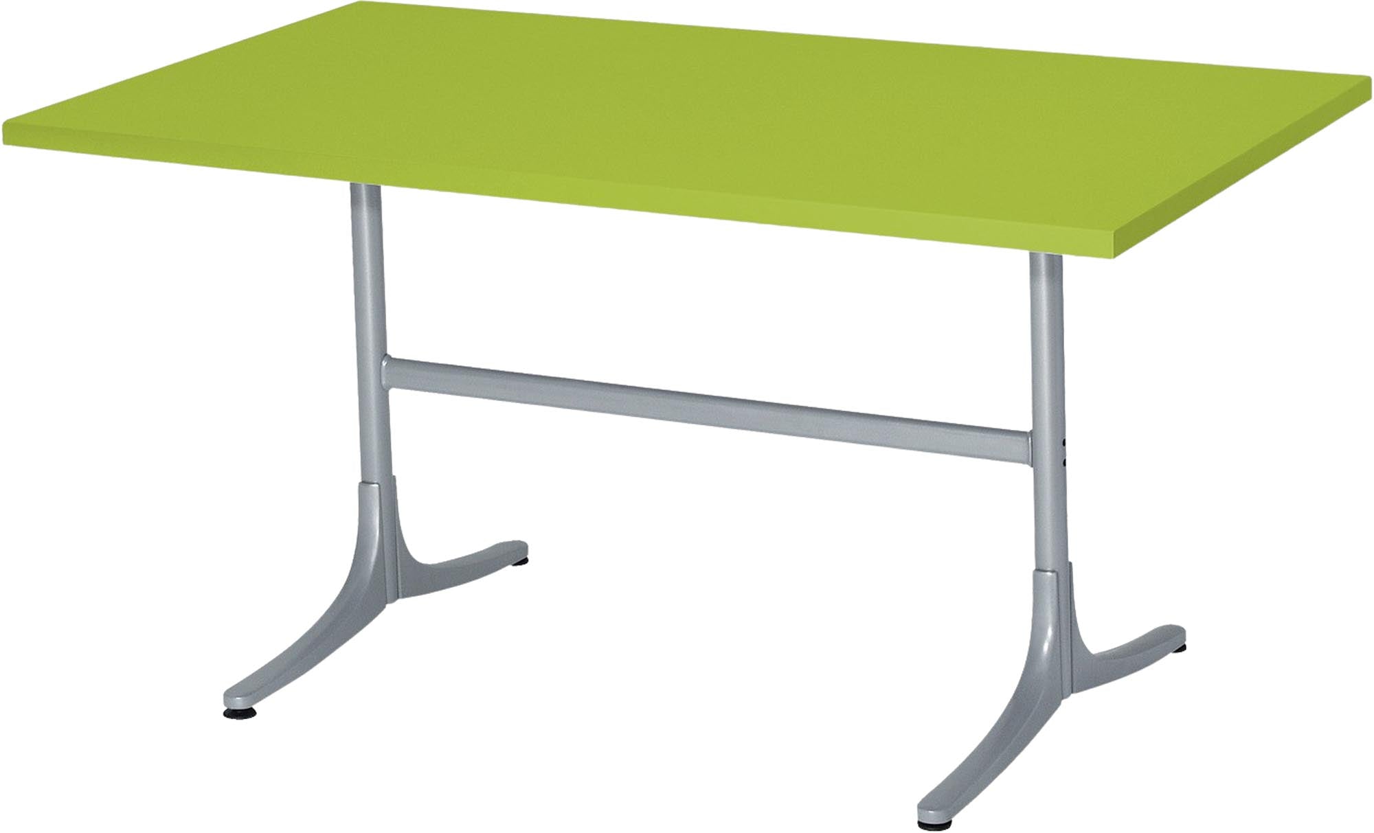 Eleganter Metalltisch Arbon 100x65 von Schaffner für Balkon.