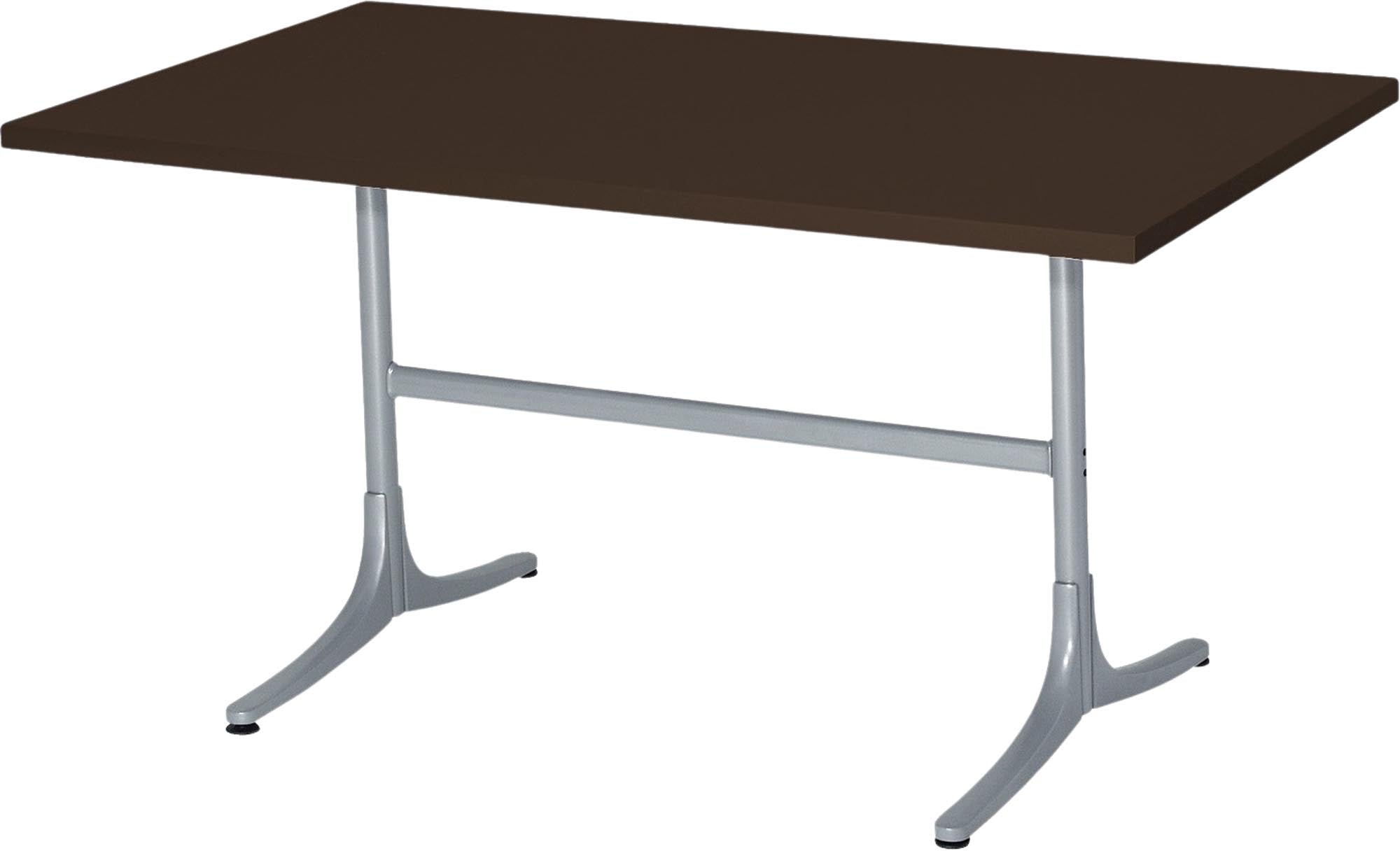 Entdecken Sie den stabilen Metalltisch Arbon 100 x 65 von Schaffner – perfekt für drinnen und draußen, stilvoll und funktional für jeden Anlass.