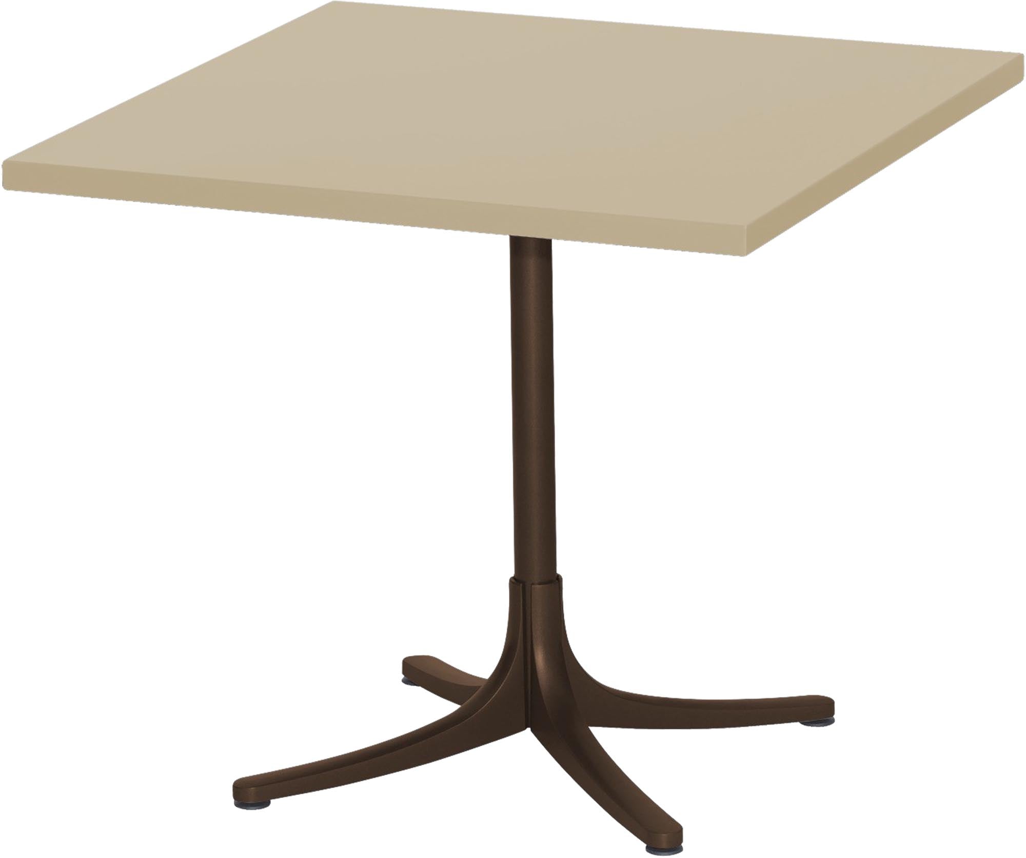Robuster Metalltisch Arbon 70x70 cm von Schaffner, ideal für drinnen und draußen. Langlebig, flexibel und vielseitig einsetzbar.