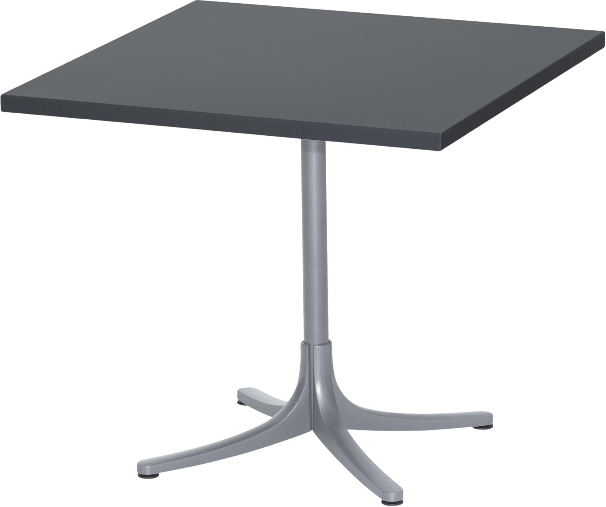 Entdecken Sie den stabilen Metalltisch Arbon 70 x 70 cm von Schaffner – ideal für stilvolle Akzente auf Ihrem Balkon oder im Garten.