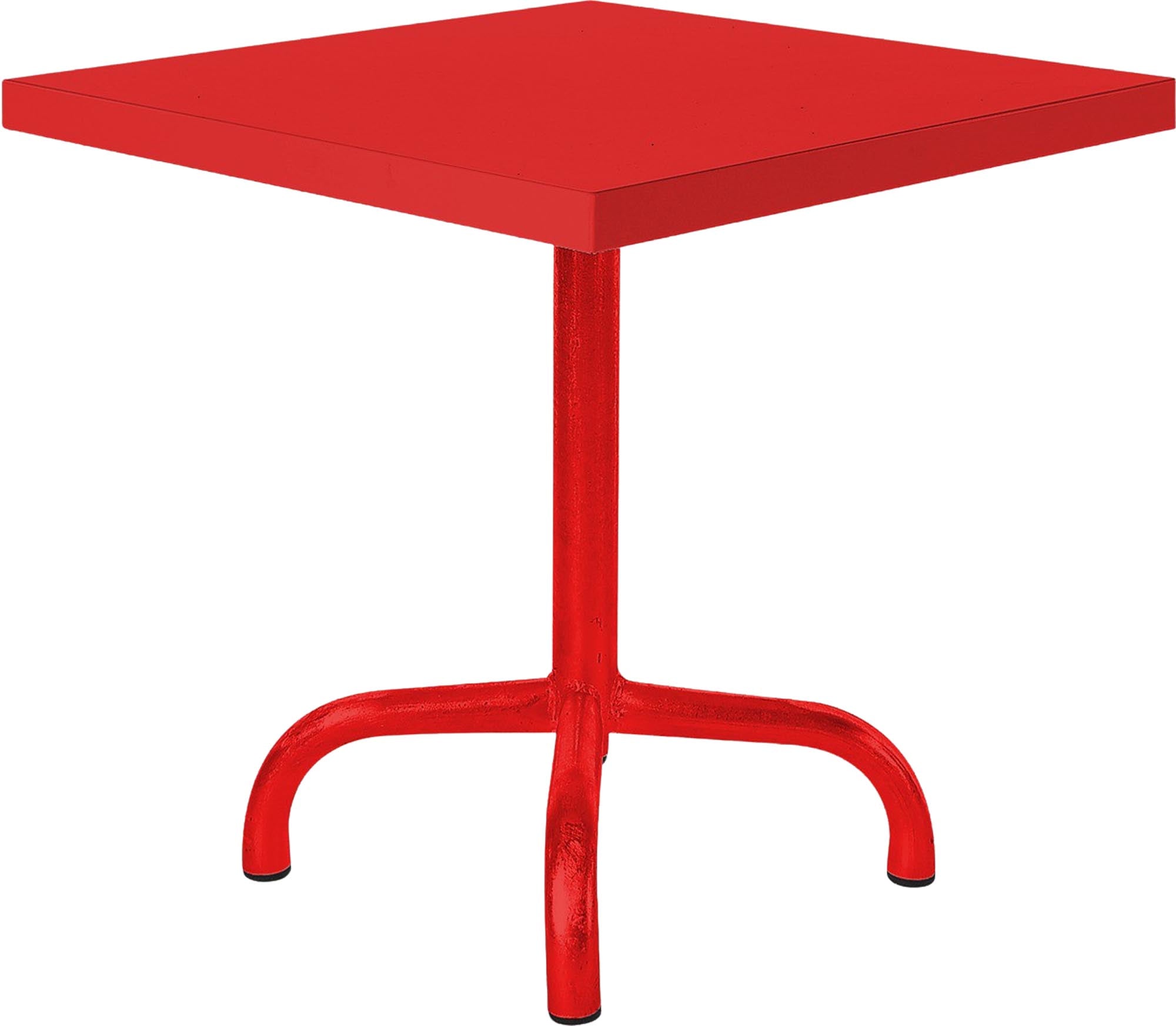 Hochwertiger Säntis Metall-Beistelltisch 50x50 cm für den Outdoor-Bereich. Wetterfest, langlebig, pflegeleicht und perfekt für Garten, Balkon oder Terrasse.