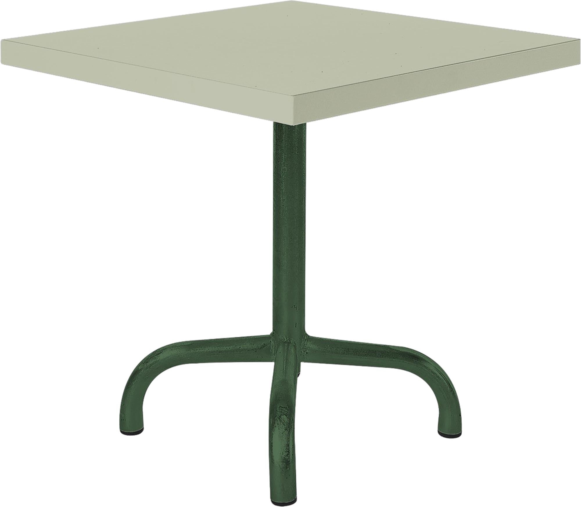 Säntis Metall-Beistelltisch Outdoor 50x50 / 50 in Pastellgrün präsentiert im Onlineshop von KAQTU Design AG. Beistelltisch Outdoor ist von Schaffner