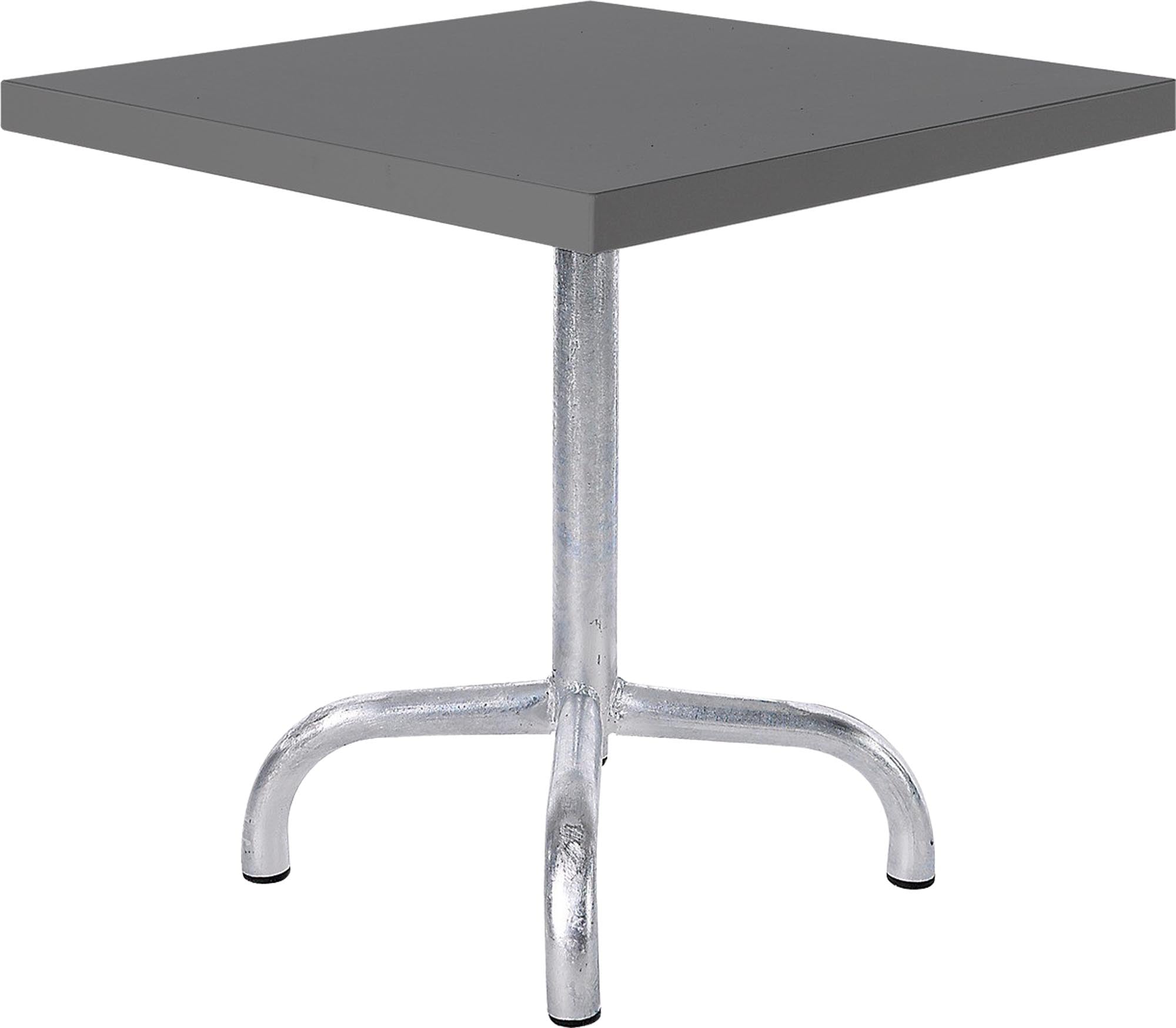 Säntis Metall-Beistelltisch Outdoor 50x50 / 50 in Graphit präsentiert im Onlineshop von KAQTU Design AG. Beistelltisch Outdoor ist von Schaffner