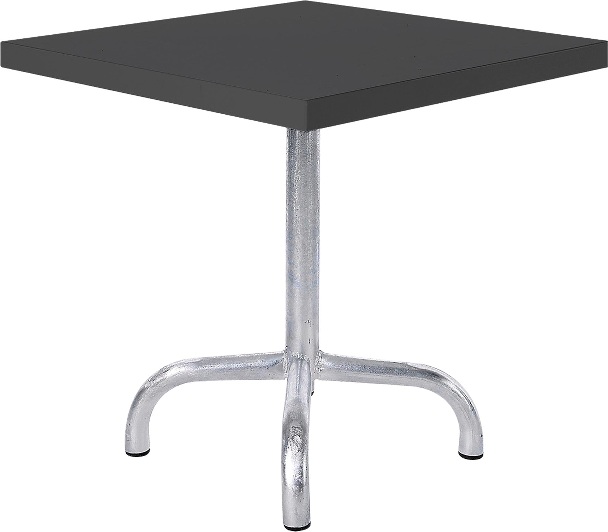 Säntis Metall-Beistelltisch Outdoor 50x50 / 50 in Anthrazit präsentiert im Onlineshop von KAQTU Design AG. Beistelltisch Outdoor ist von Schaffner