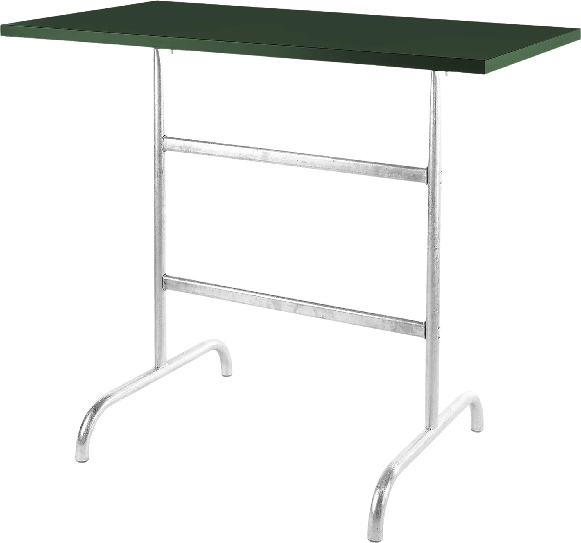 Entdecken Sie den langlebigen Säntis Metall-Stehtisch 130x70/110 cm, klappbar, wetterfest und rostfrei – ideal für Garten, Terrasse und Outdoor-Veranstaltungen.