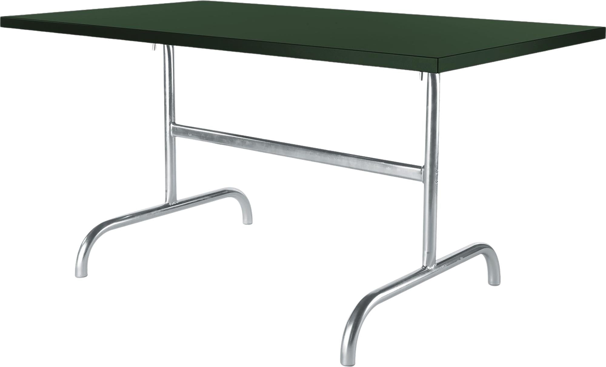 Säntis Metall-Gartentisch 165x90 klappbar in Tannengrün präsentiert im Onlineshop von KAQTU Design AG. Gartentisch ist von Schaffner