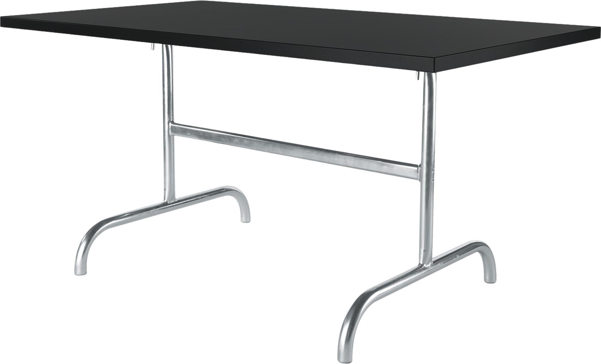 Säntis Metall-Gartentisch 165x90 klappbar in Schwarz präsentiert im Onlineshop von KAQTU Design AG. Gartentisch ist von Schaffner