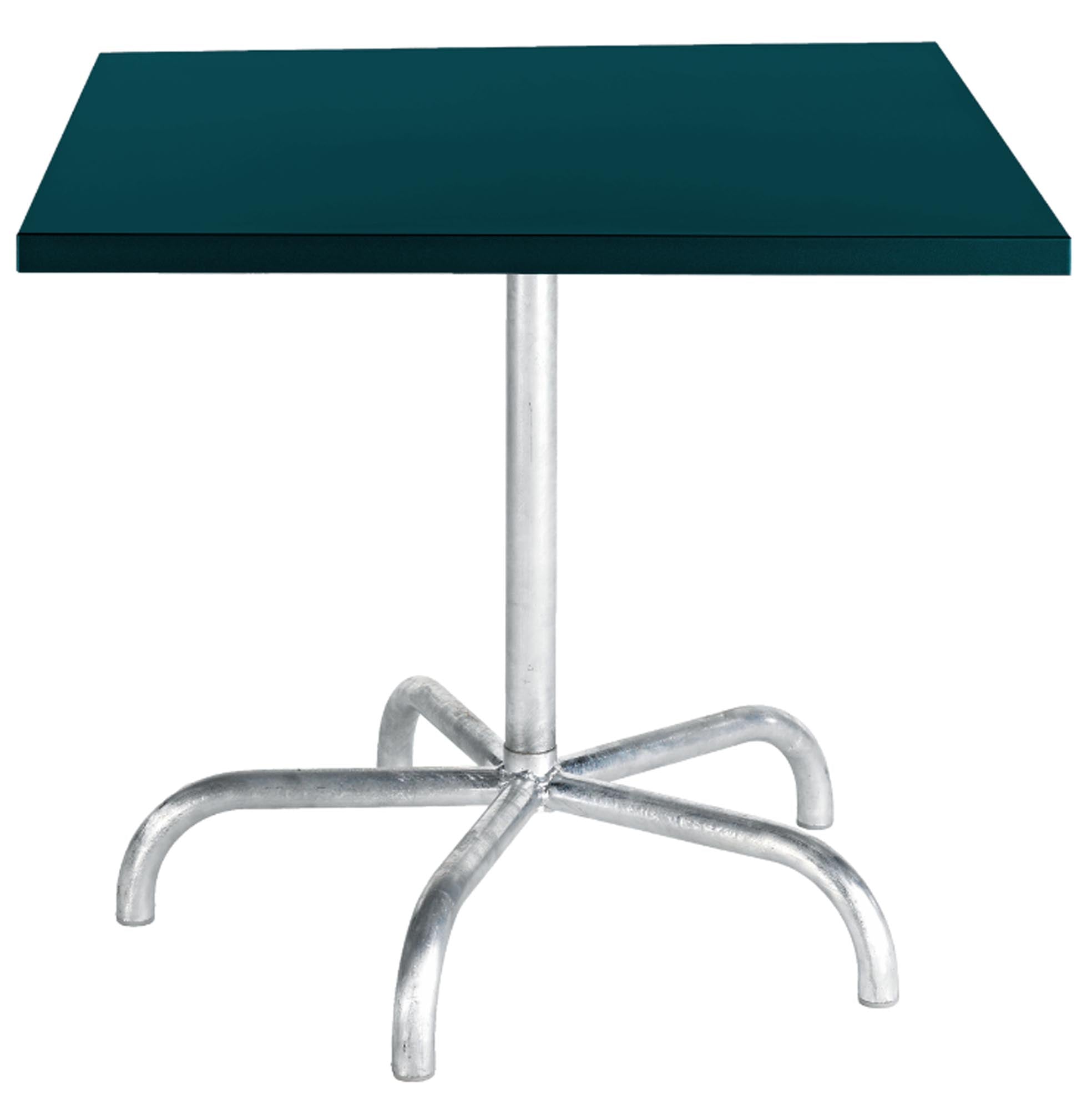 Säntis Metall-Gartentisch 80x80 klappbar in Kaliblau präsentiert im Onlineshop von KAQTU Design AG. Gartentisch ist von Schaffner