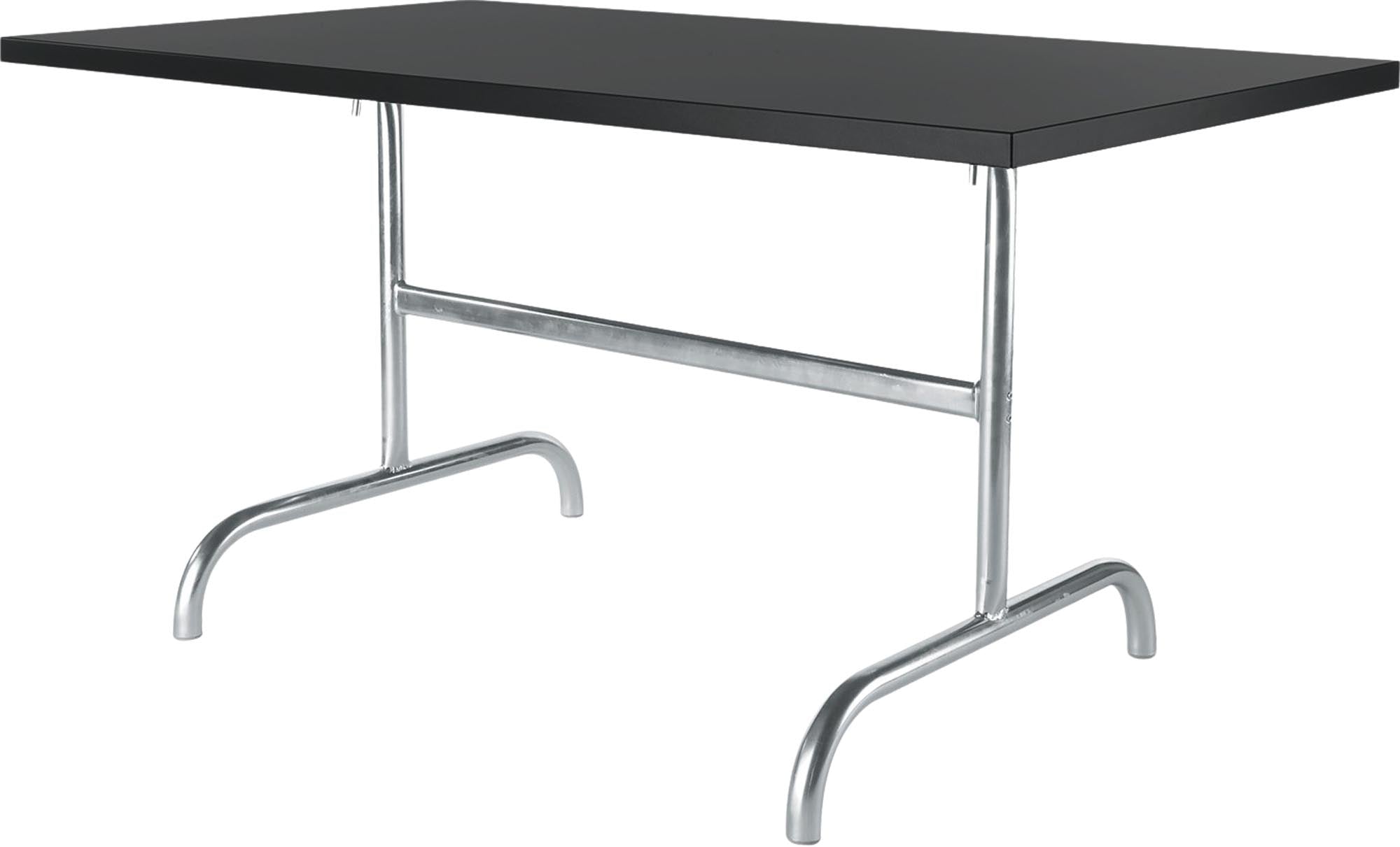 Säntis Metall-Gartentisch 140x80 klappbar in Anthrazit präsentiert im Onlineshop von KAQTU Design AG. Gartentisch ist von Schaffner