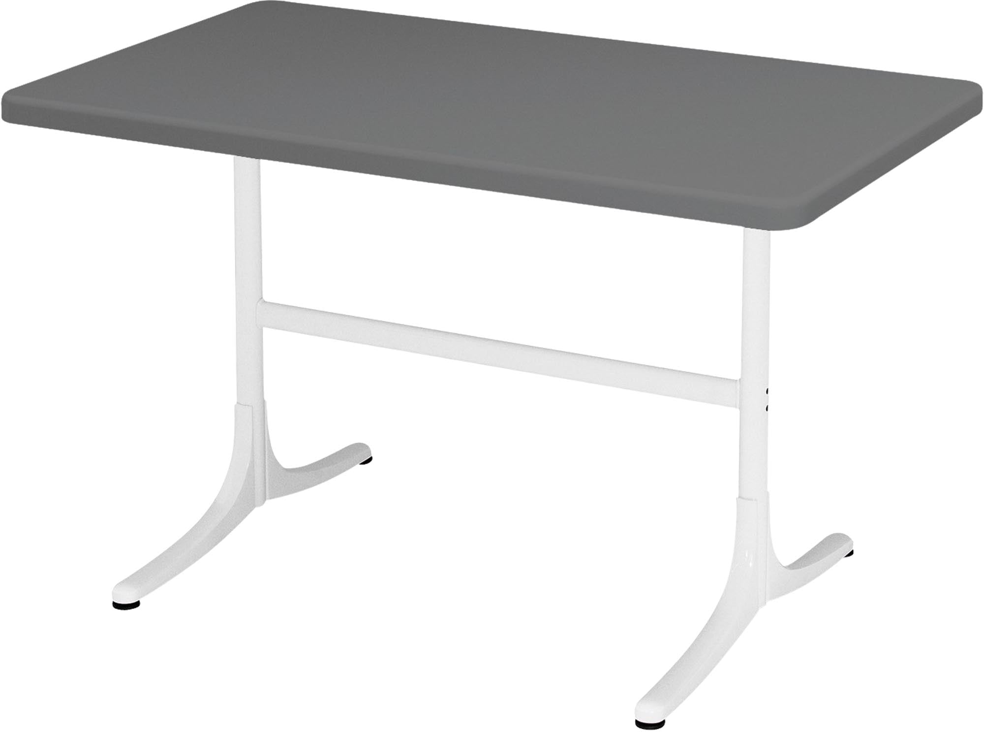 Schaffhausen Glasfaser-Gartentisch 120x70 klappbar in Graphit präsentiert im Onlineshop von KAQTU Design AG. Gartentisch ist von Schaffner