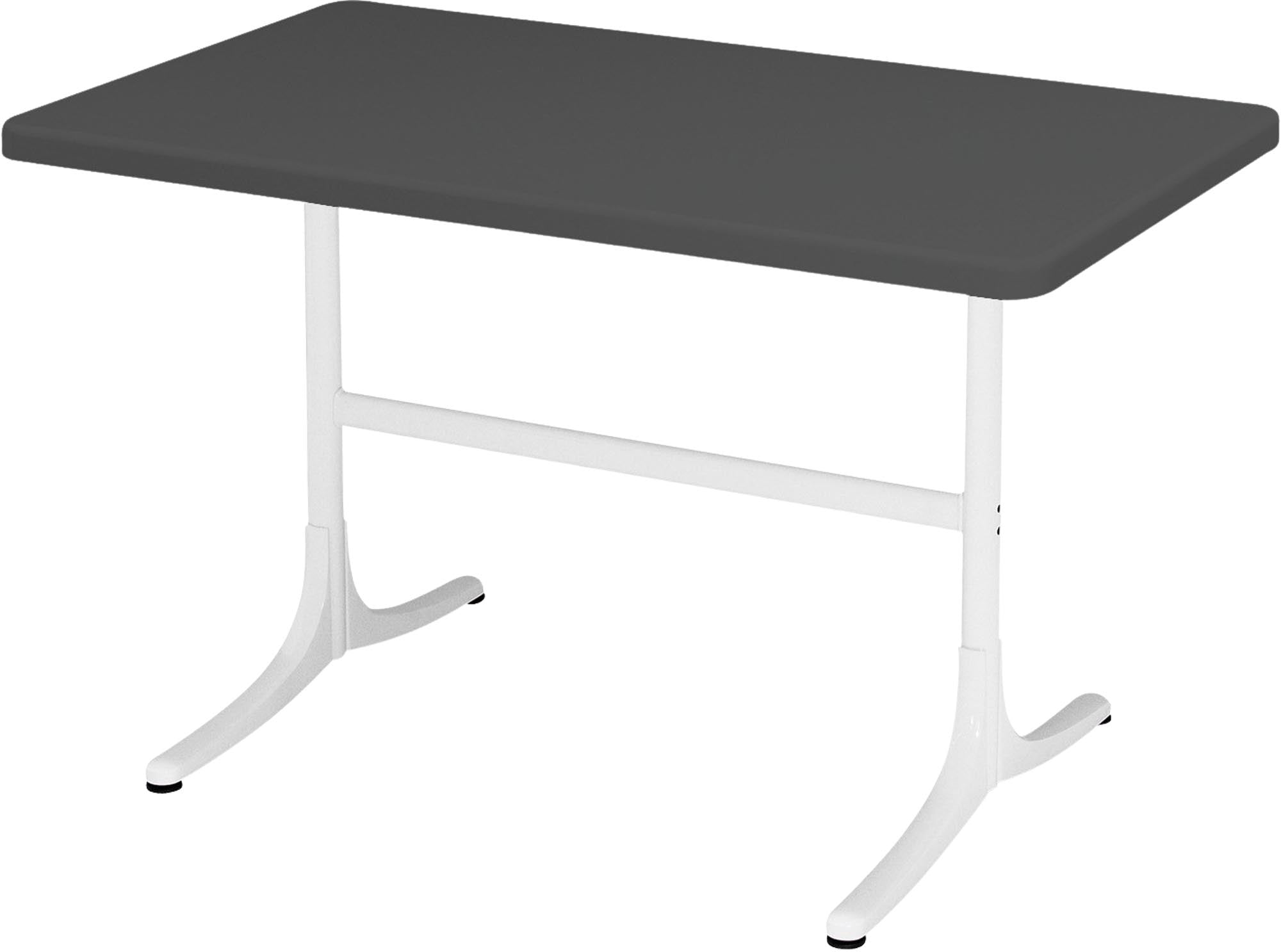 Schaffhausen Glasfaser-Gartentisch 120x70 klappbar in Anthrazit präsentiert im Onlineshop von KAQTU Design AG. Gartentisch ist von Schaffner